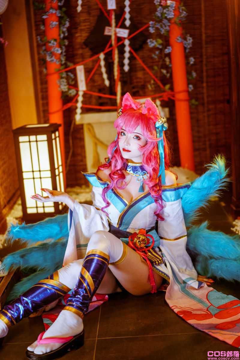 微博红人Coser@雯妹不讲道理 阿狸【14P/229MB】(图3)