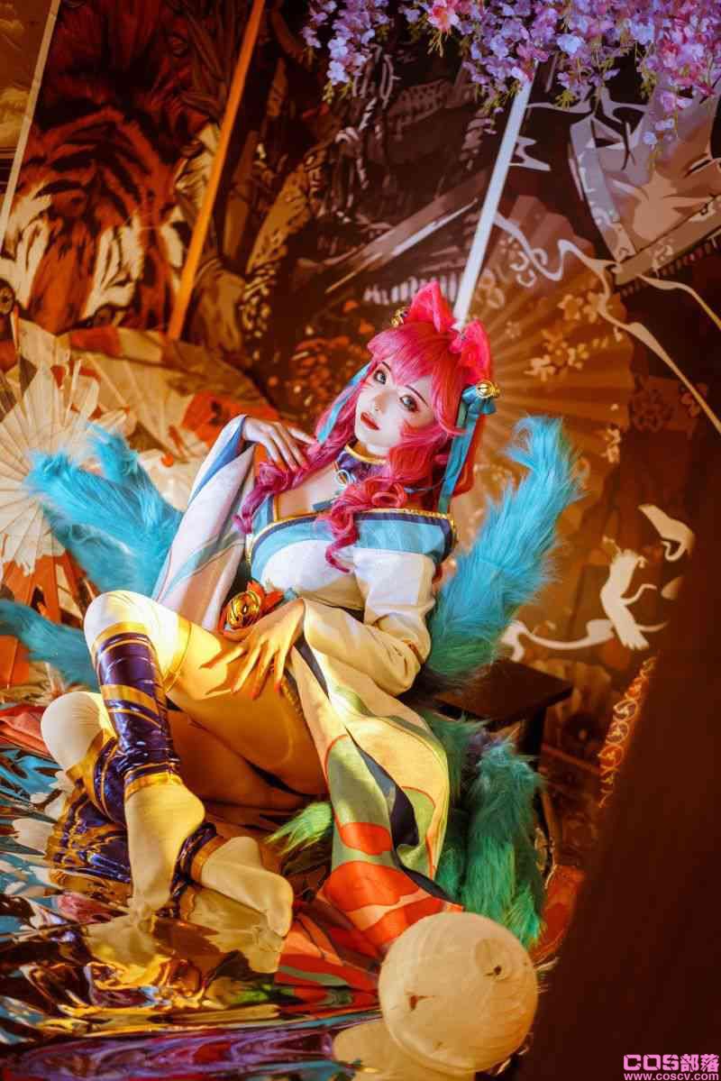 微博红人Coser@雯妹不讲道理 阿狸【14P/229MB】(图2)