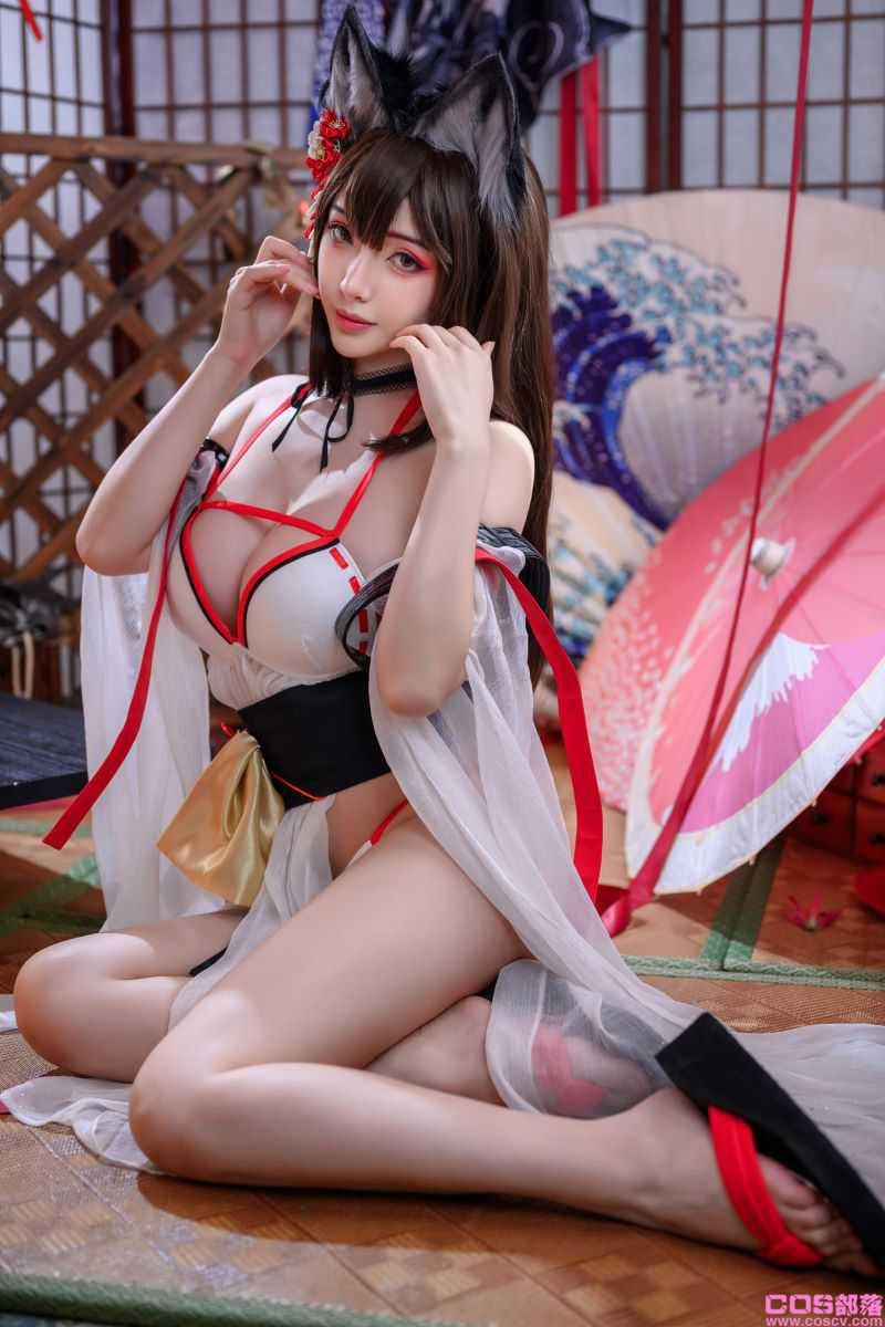 微博红人Coser@雯妹不讲道理 天城水着【40P/793MB】(图4)