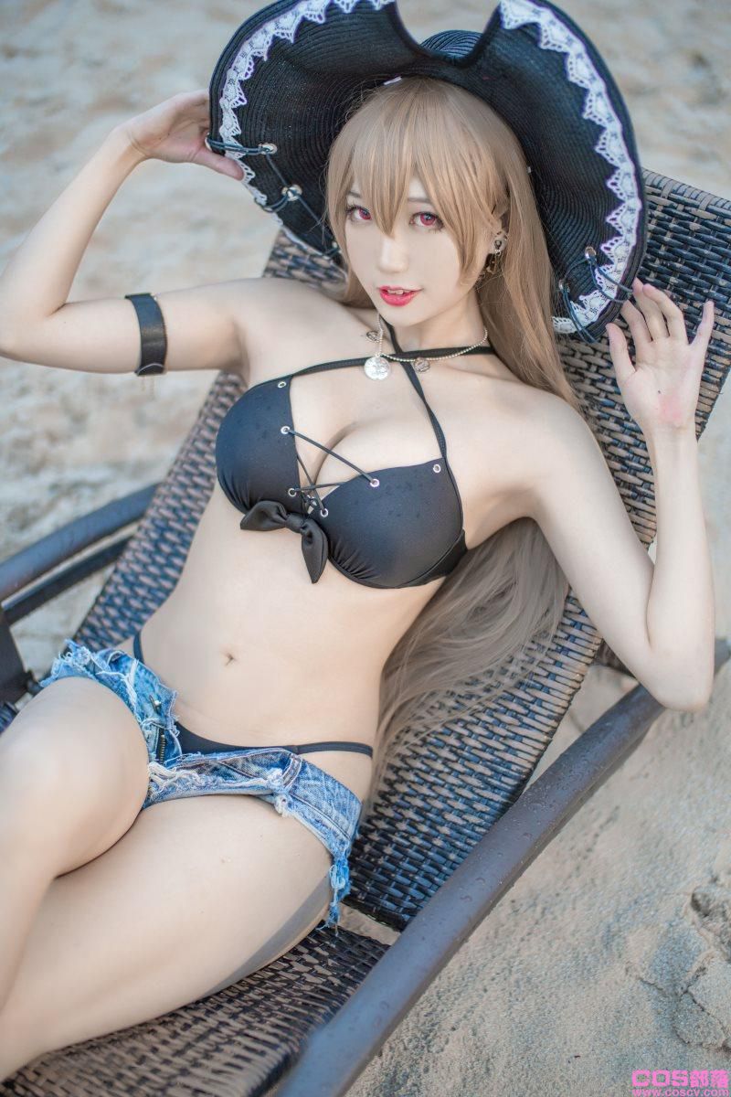 动漫博主@周叽是可爱兔兔 让巴尔泳装【30P/330MB】(图4)
