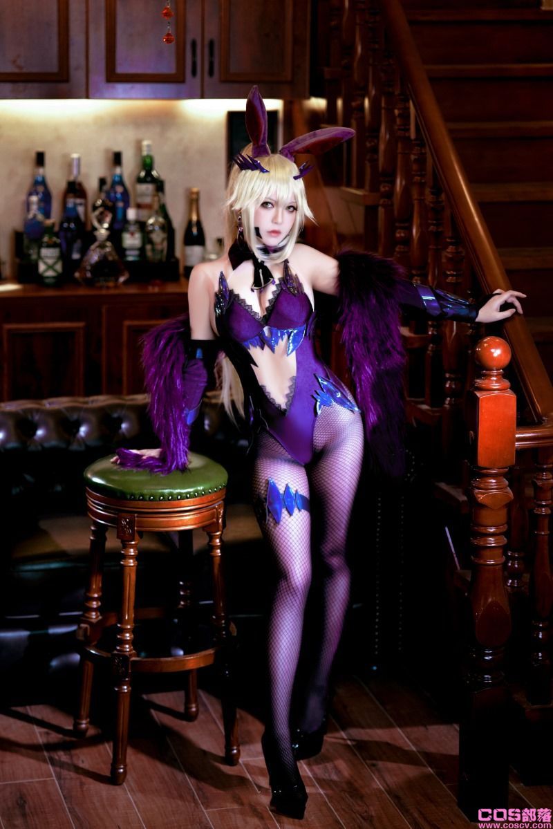 微博人气Coser@半半子 LancerAlter Bunny【35P/63MB】(图4)
