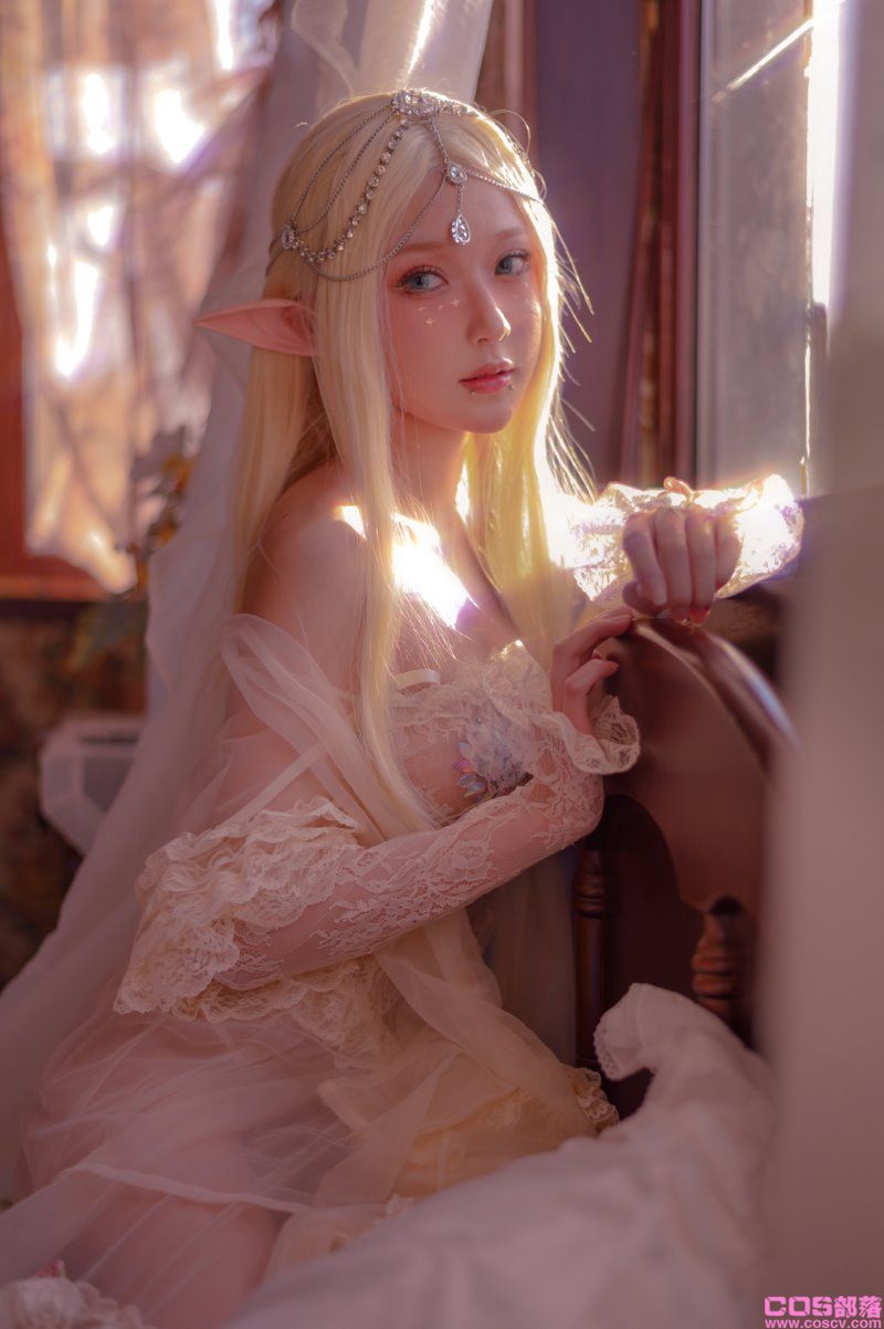 动漫博主@阿包也是兔娘 精灵【25P/254MB】(图4)