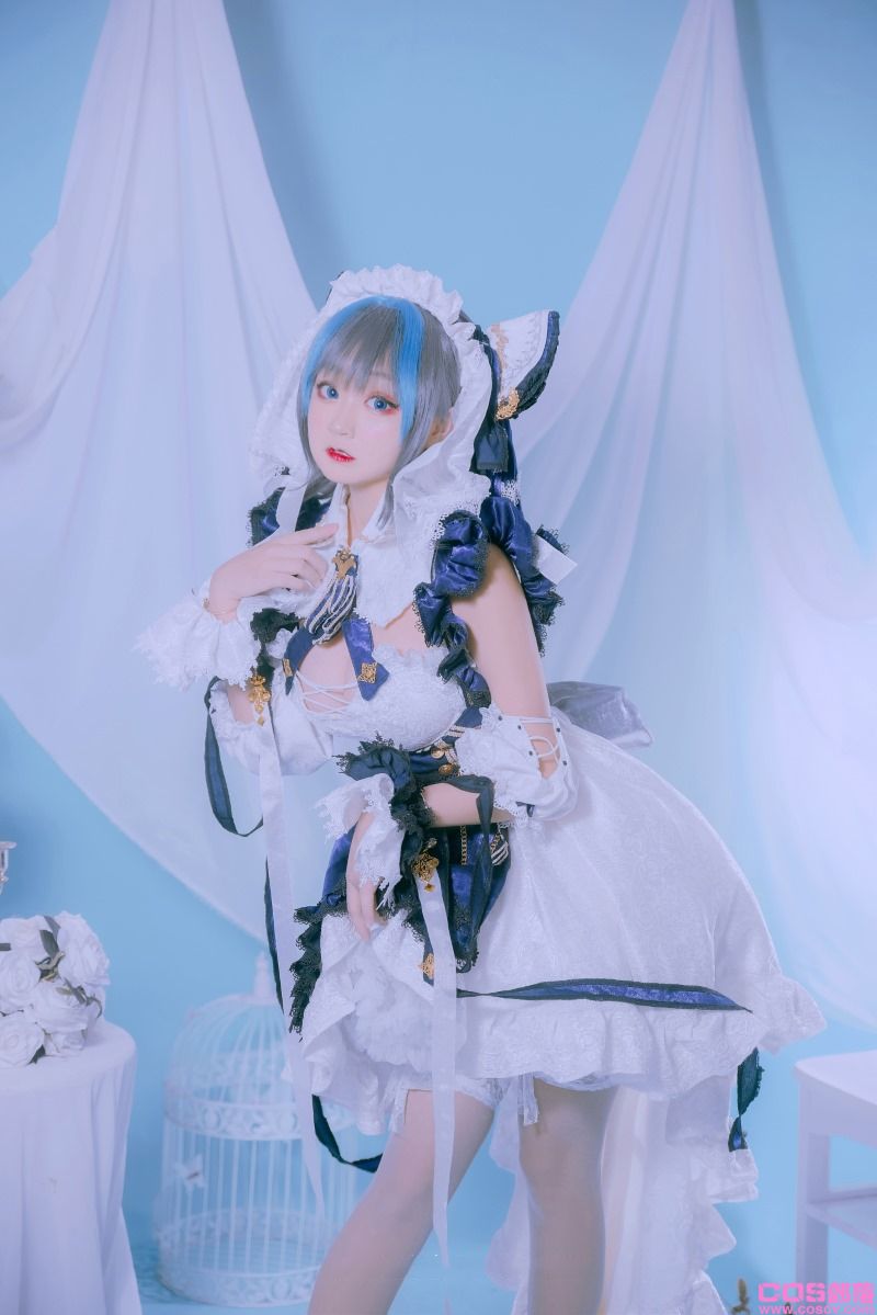 微博人气Coser@-桃夭葵- 柴郡【21P/106MB】(图4)