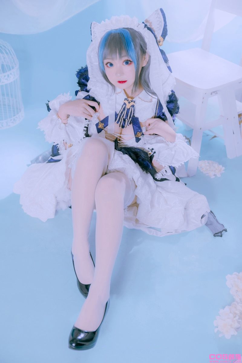 微博人气Coser@-桃夭葵- 柴郡【21P/106MB】(图3)
