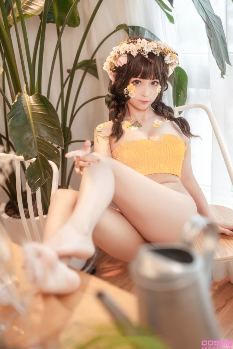 知名动漫博主@蠢沫沫《尖耳国度》花精灵【40P/531MB】(图4)