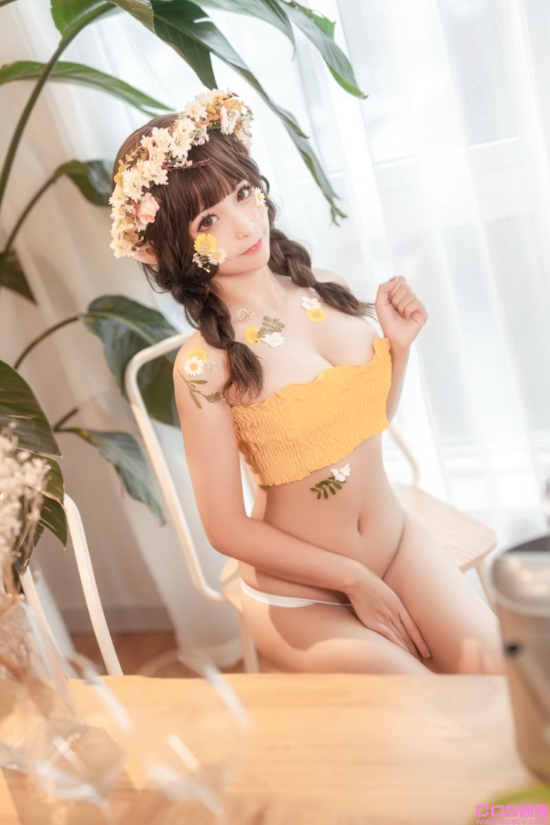 知名动漫博主@蠢沫沫《尖耳国度》花精灵【40P/531MB】(图2)