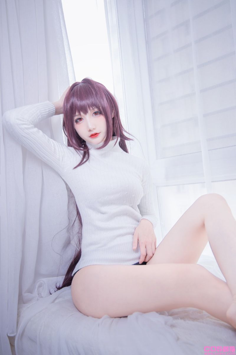 知名动漫博主@仙九Airi 斯卡哈毛衣【21P/225MB】(图3)