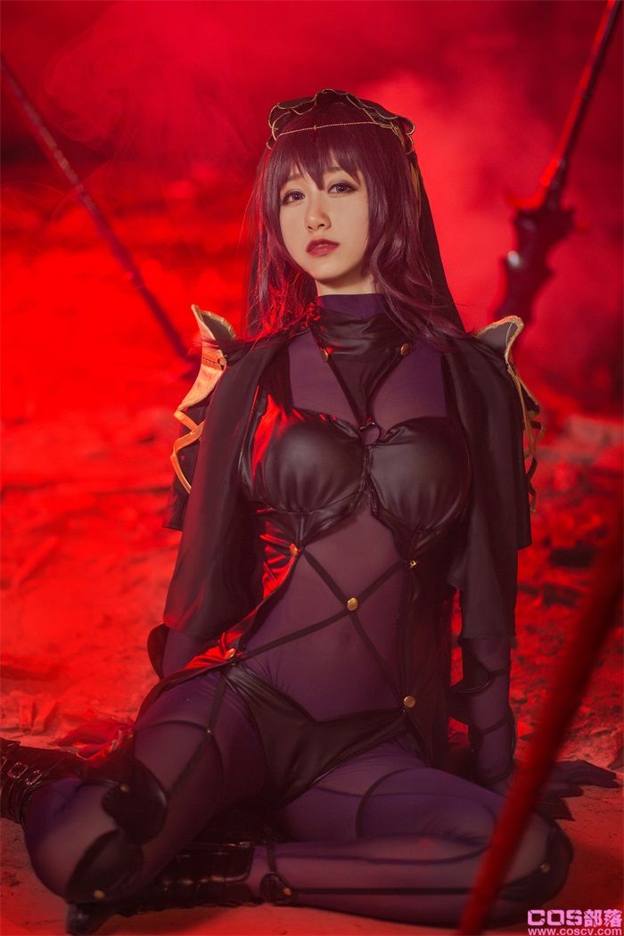 网紅Coser@木绵绵OwO - 斯卡哈【17P/60MB】(图3)