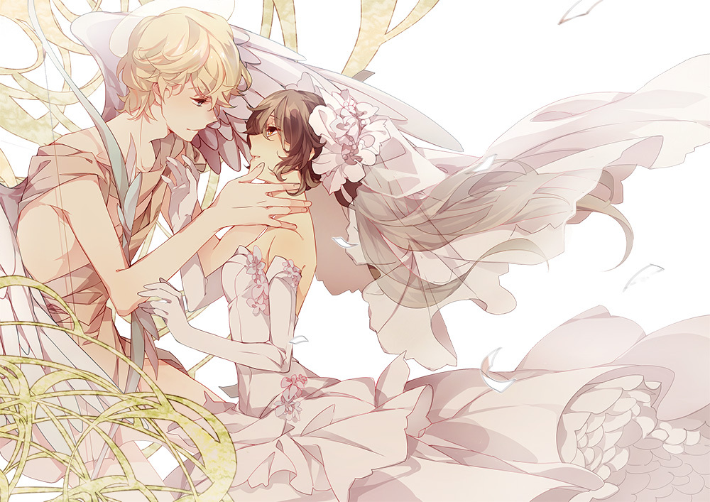 [Pixiv精选] 深情眼神的交叠。相视插画特辑(图3)