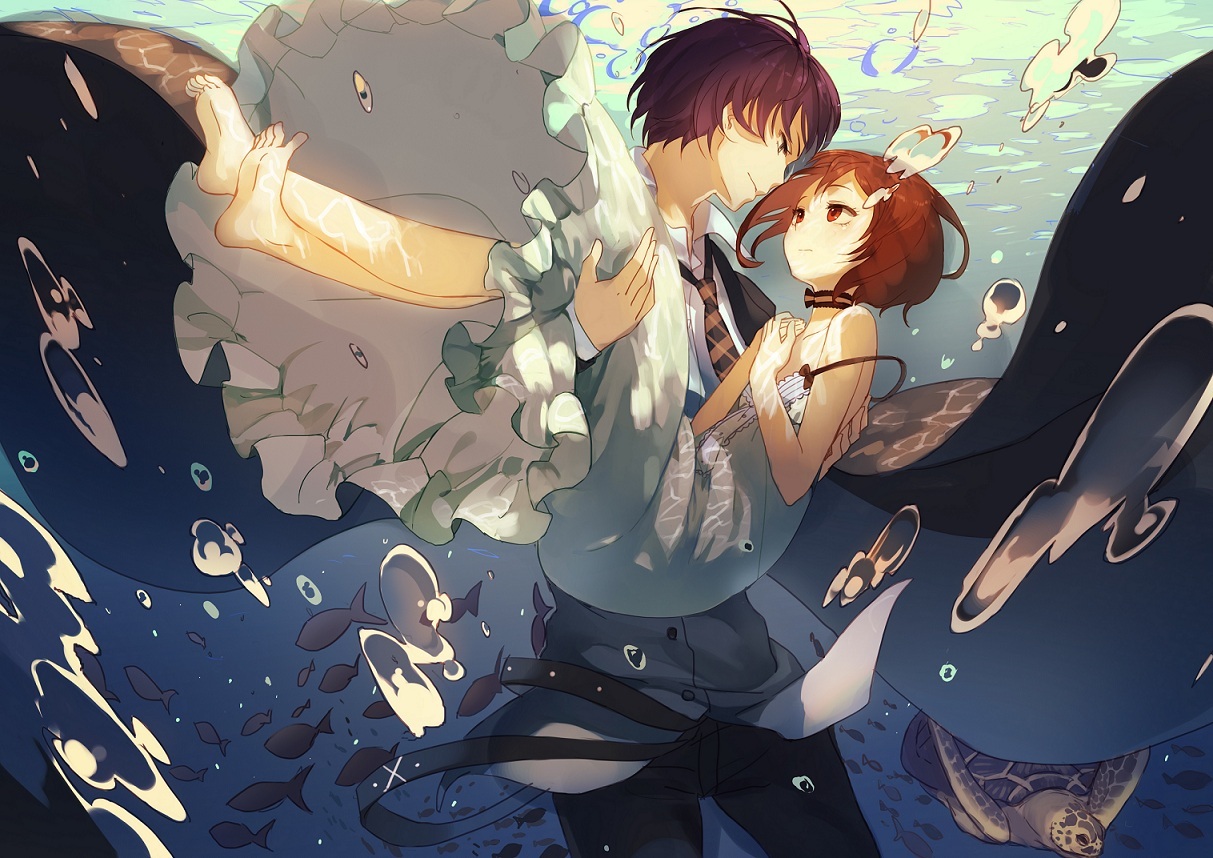 [Pixiv精选] 深情眼神的交叠。相视插画特辑(图2)