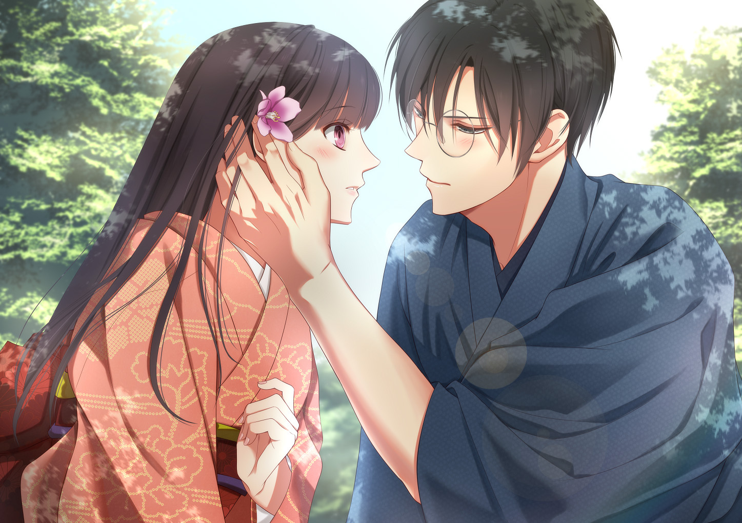 [Pixiv精选] 深情眼神的交叠。相视插画特辑(图4)
