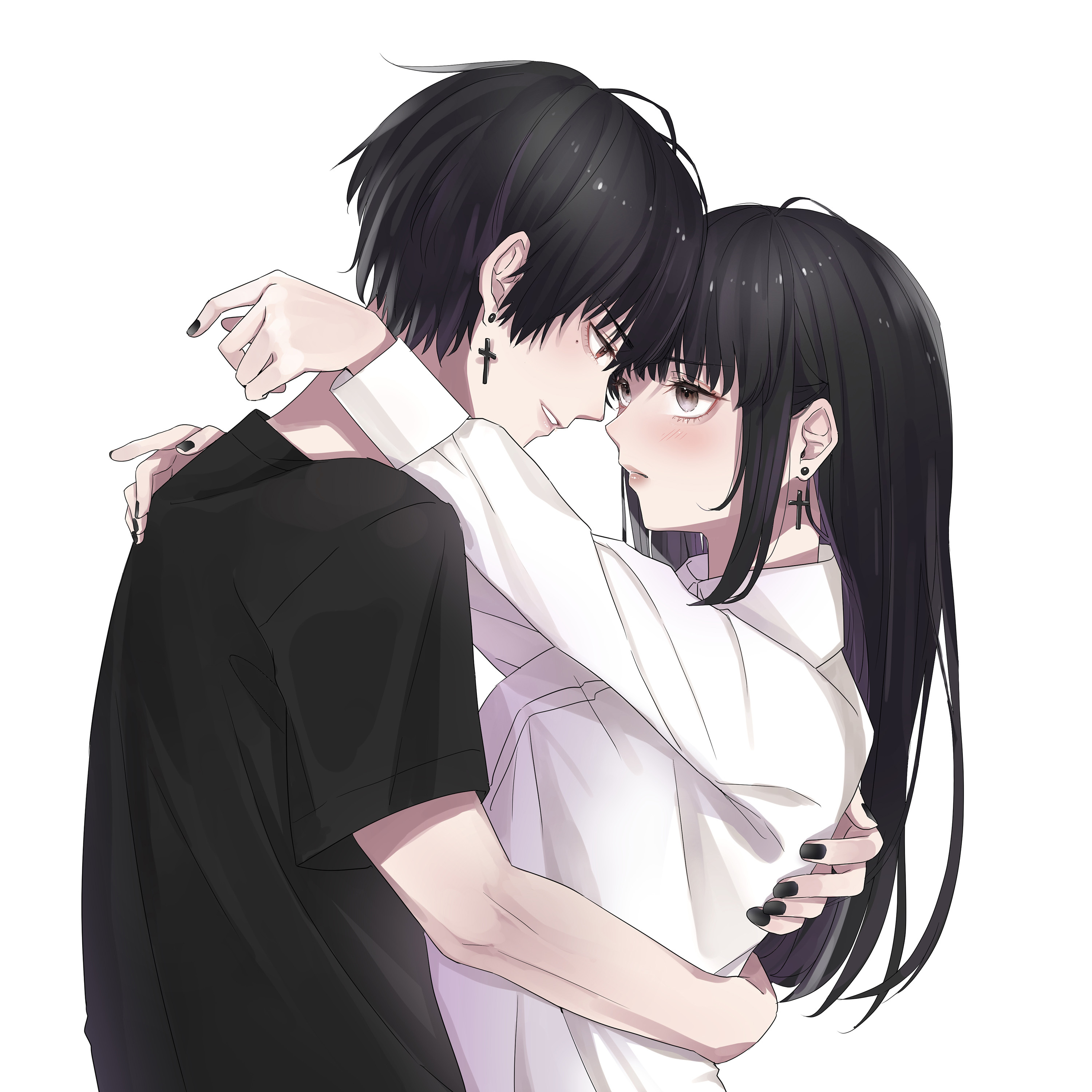 [Pixiv精选] 深情眼神的交叠。相视插画特辑(图7)
