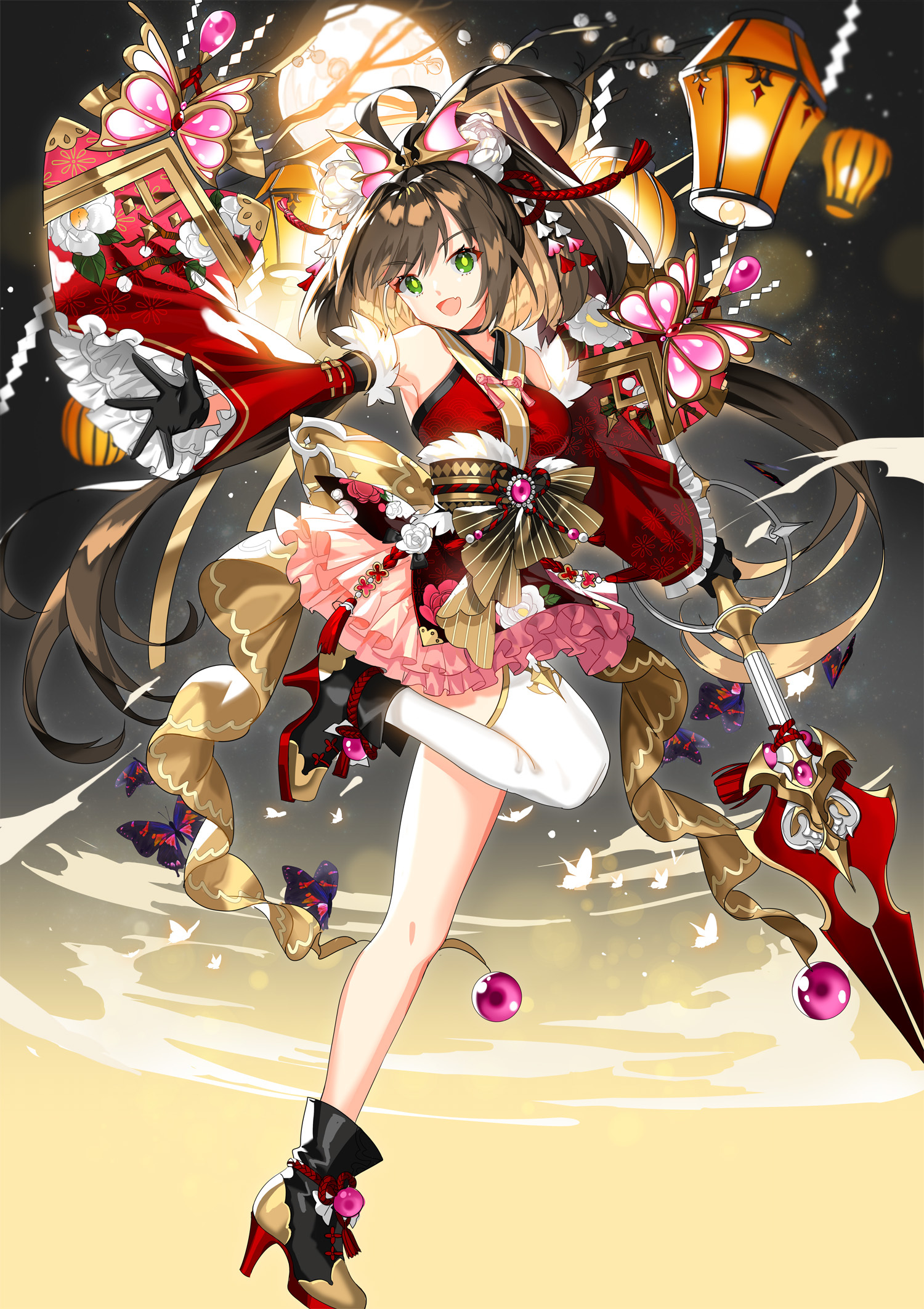 [Pixiv精选] 可爱的「和洋」新风格♡和服洋裙插画特辑(图3)