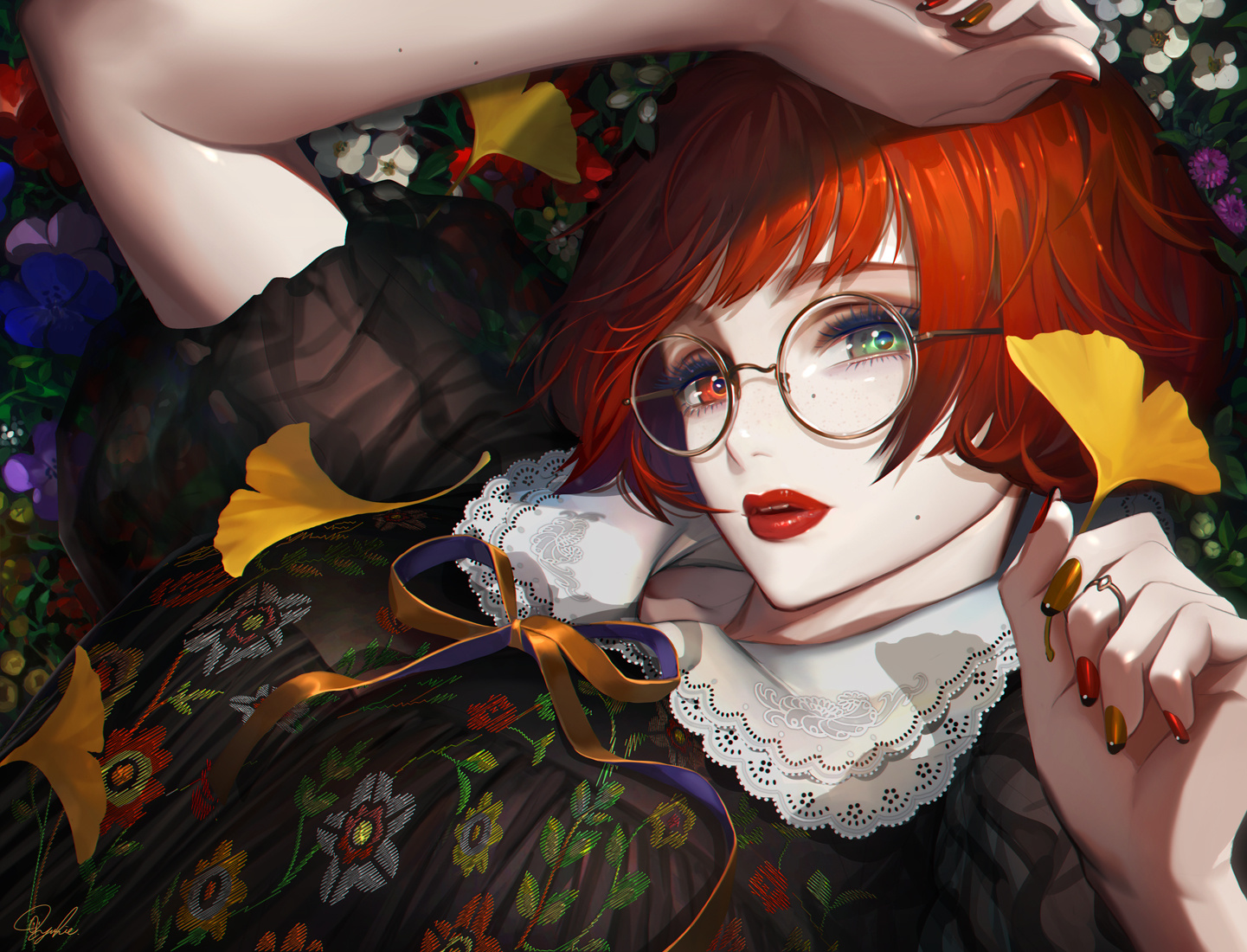 [Pixiv精选] 可爱成熟新流行♡大领子插画特辑(图3)