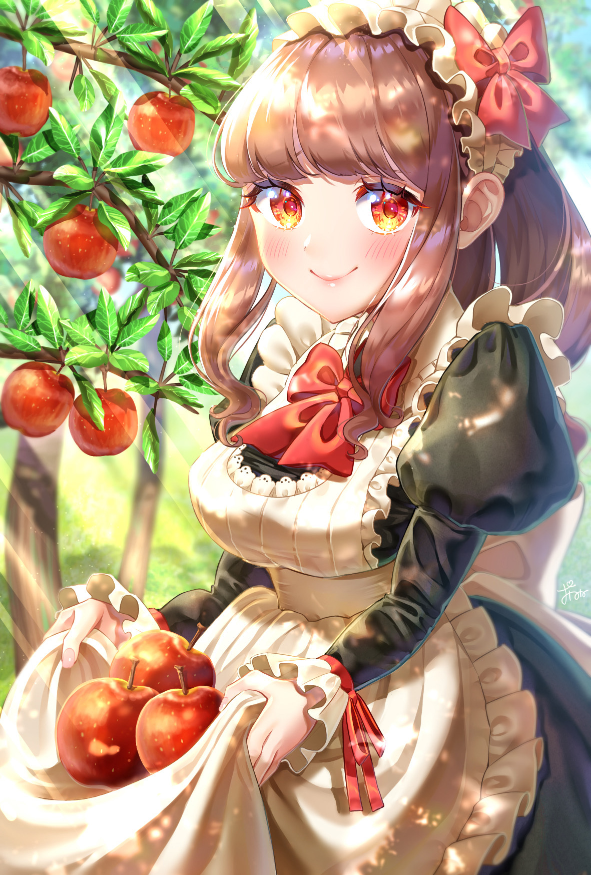 [Pixiv精选] 恰到好处的长度。中长发美人特辑(图2)