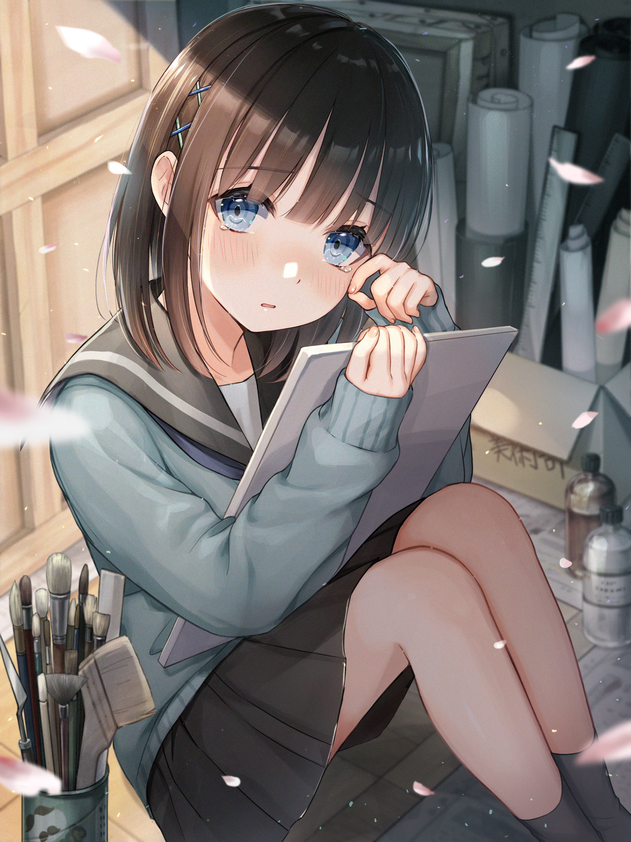 [Pixiv精选] 恰到好处的长度。中长发美人特辑(图6)