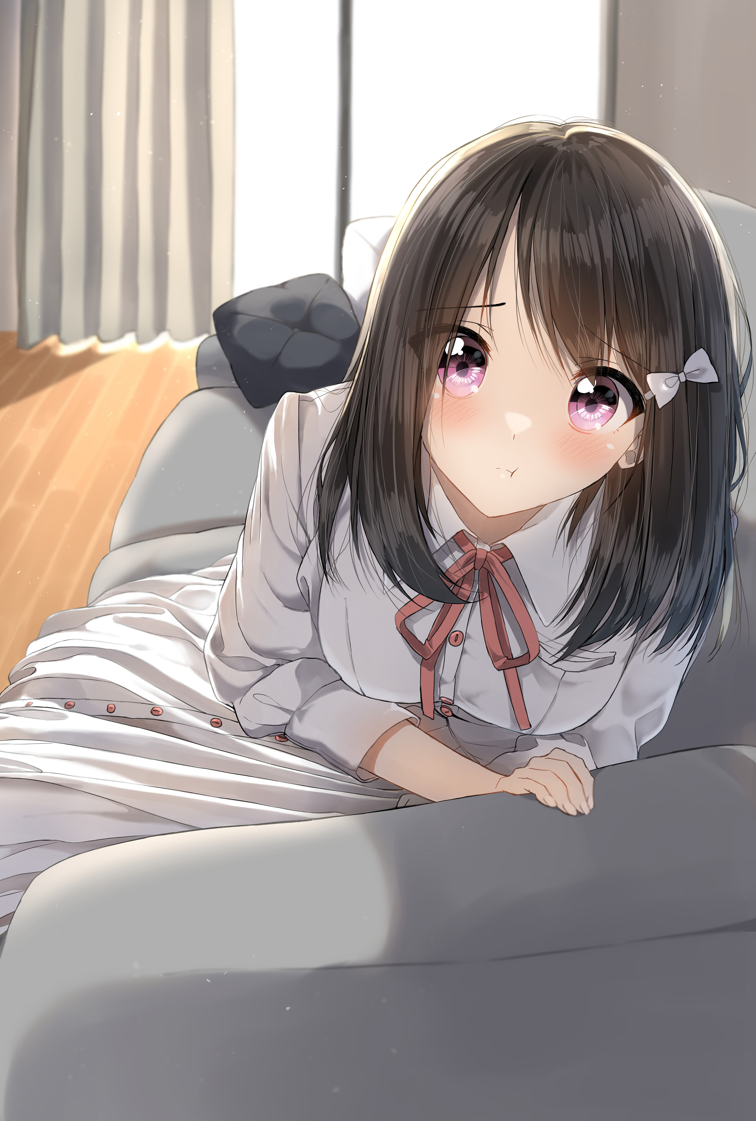 [Pixiv精选] 恰到好处的长度。中长发美人特辑(图13)