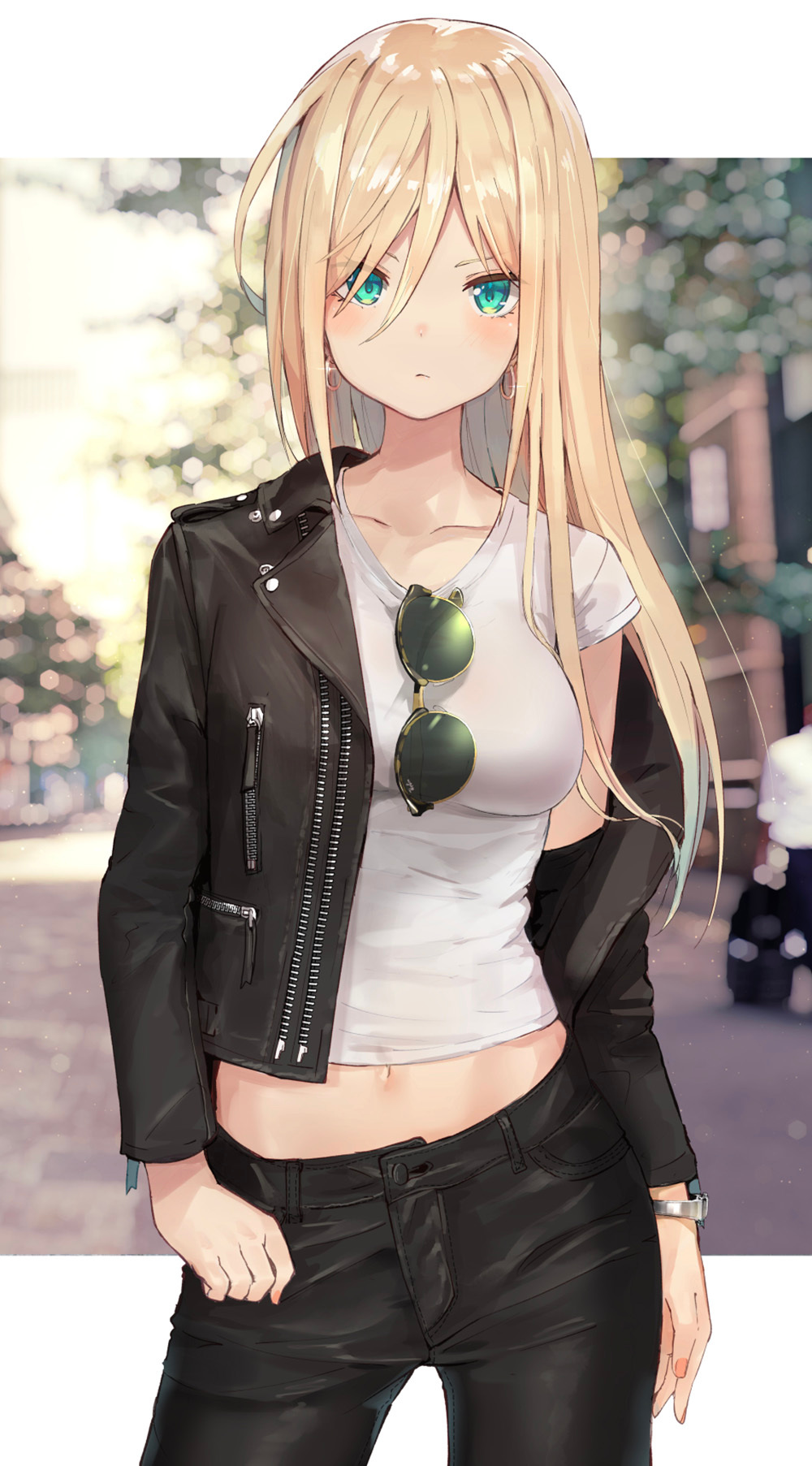 [Pixiv精选] 潮流必备款。牛仔裤插画特辑(图4)