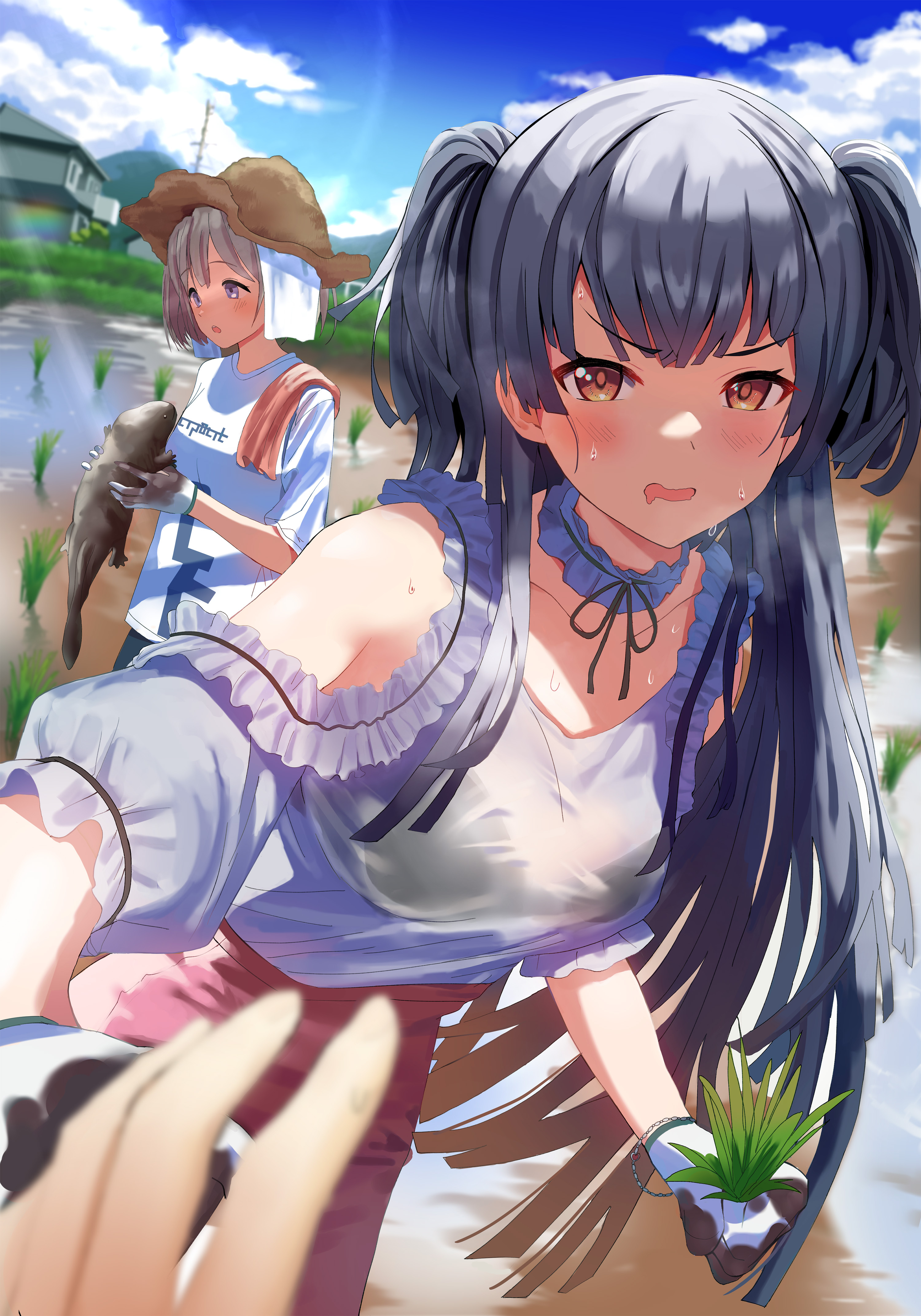 [Pixiv精选] 小露香肩的魅力♡露肩装插画特辑(图8)