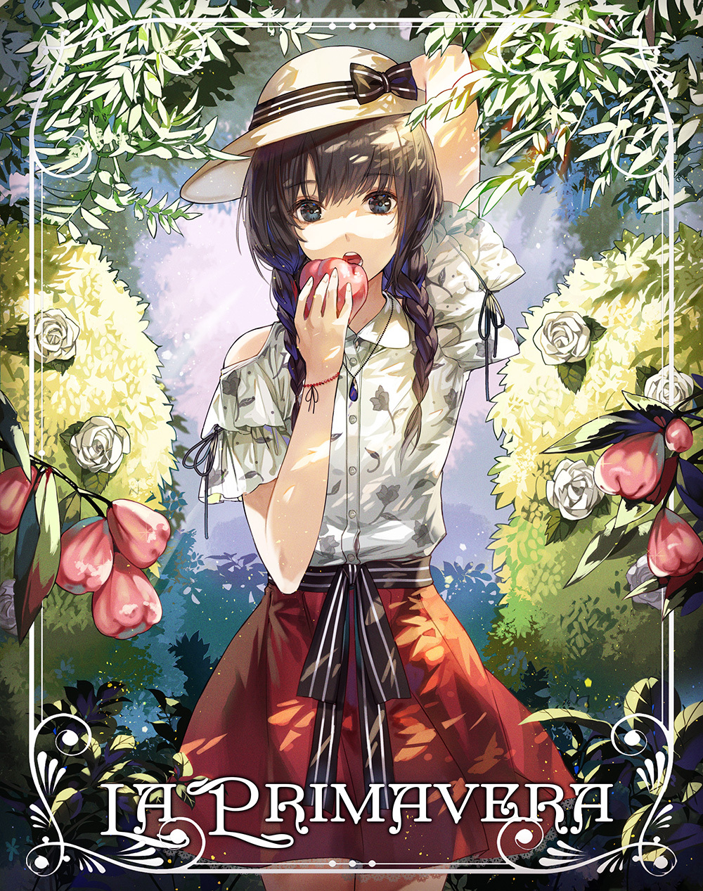 [Pixiv精选] 小露香肩的魅力♡露肩装插画特辑(图4)