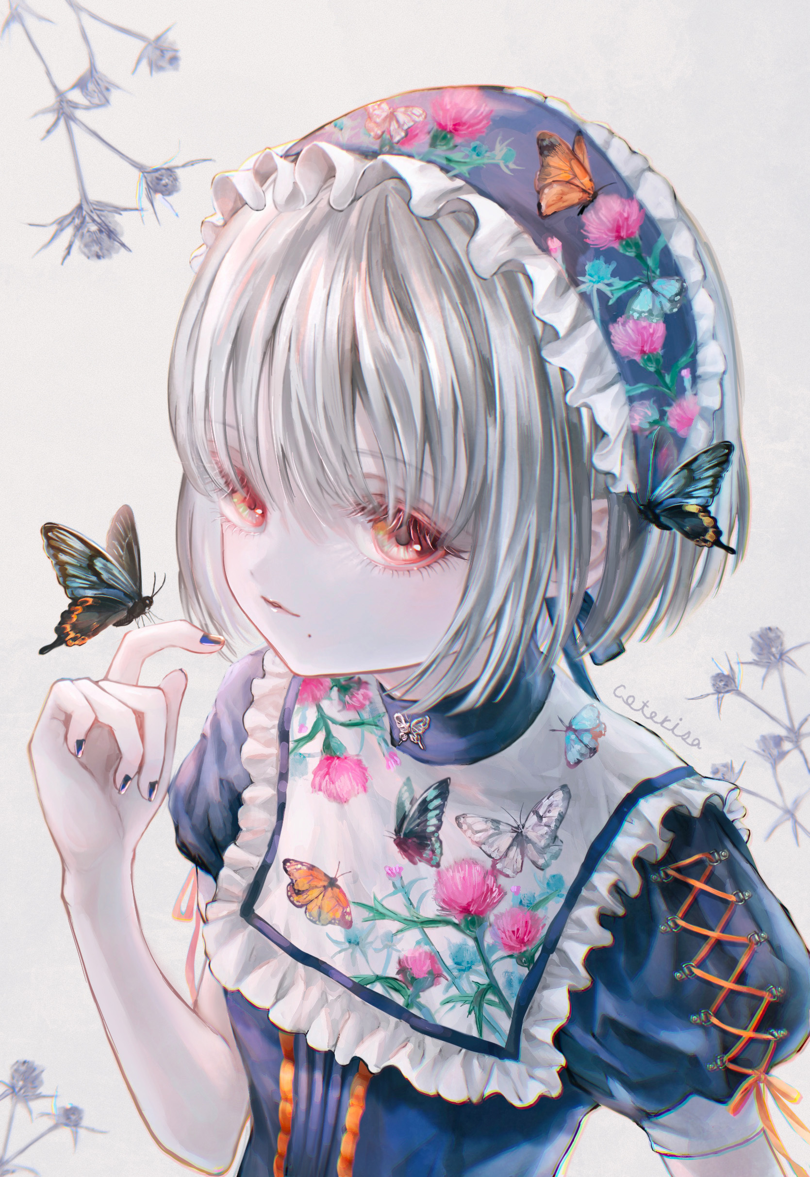 [Pixiv精选] 荷叶边就是正义♡头饰插画特辑(图4)