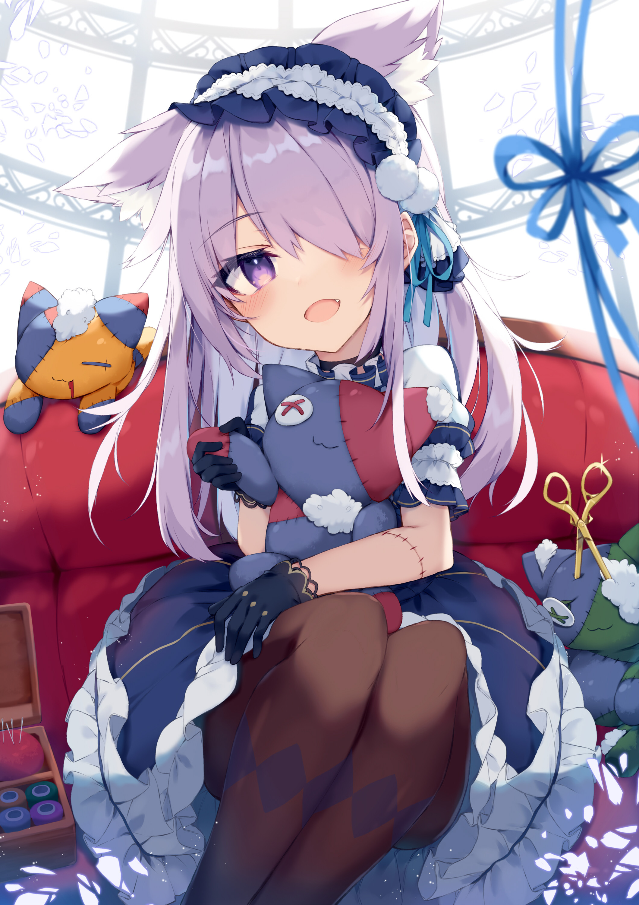 [Pixiv精选] 荷叶边就是正义♡头饰插画特辑(图6)