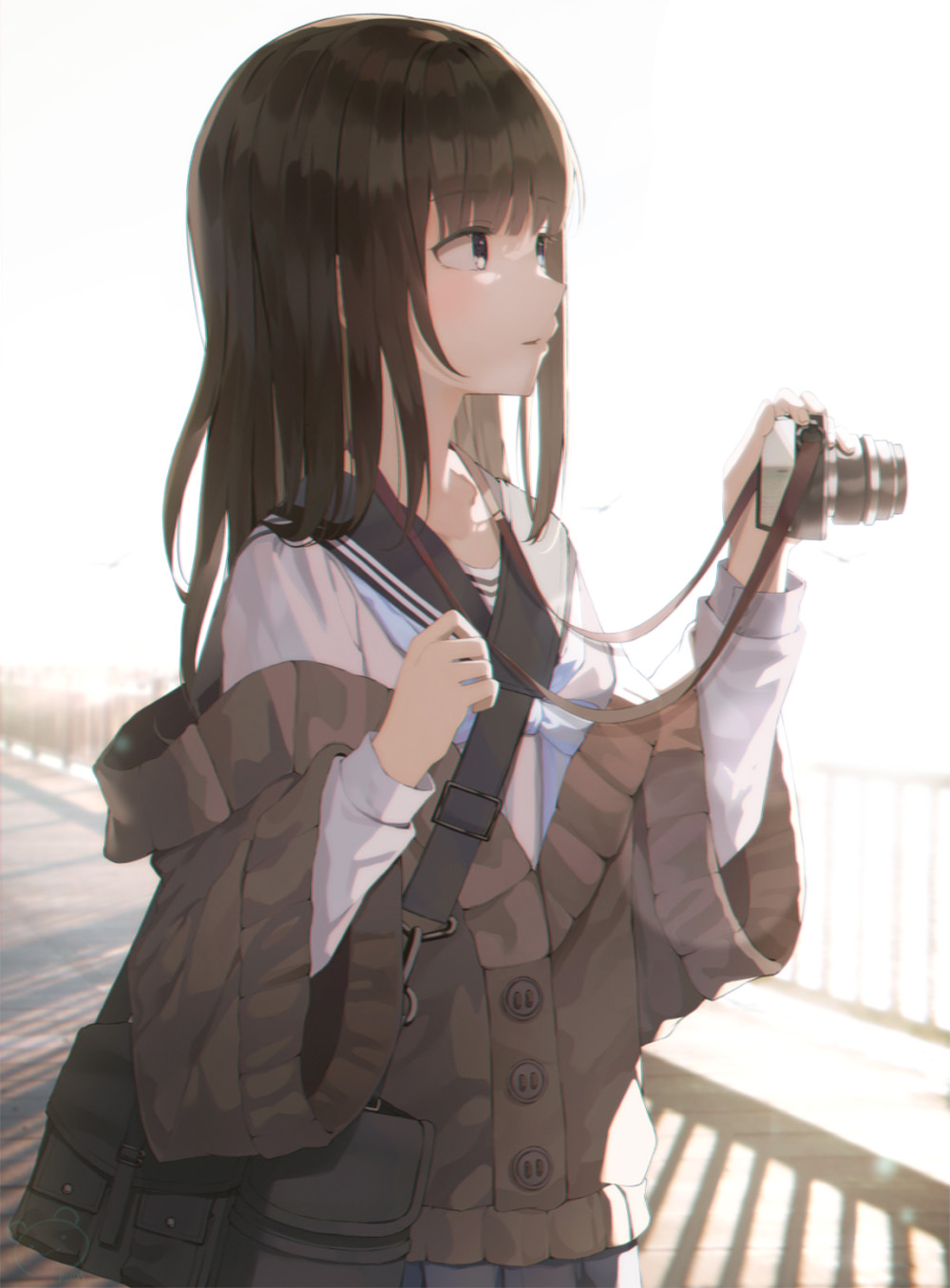 [Pixiv精选] 宽松得可爱。宽松毛衣插画特辑(图7)