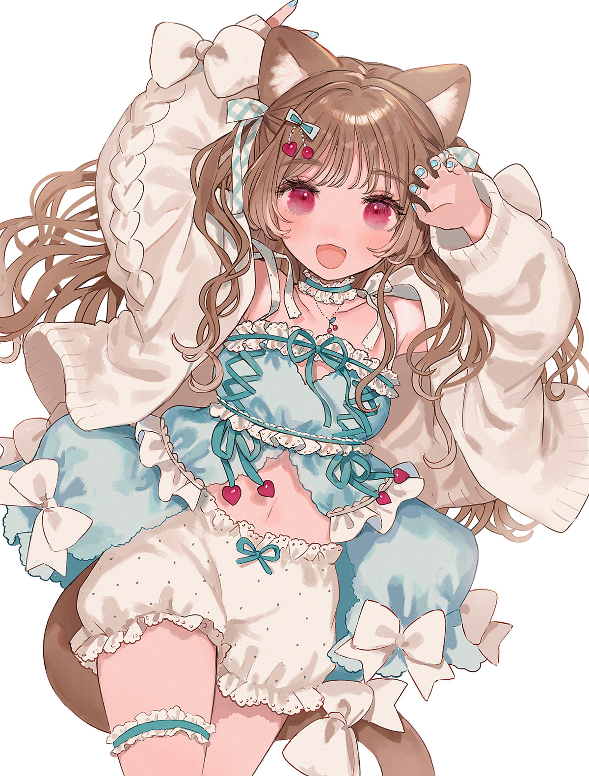 [Pixiv精选] 宽松得可爱。宽松毛衣插画特辑(图6)