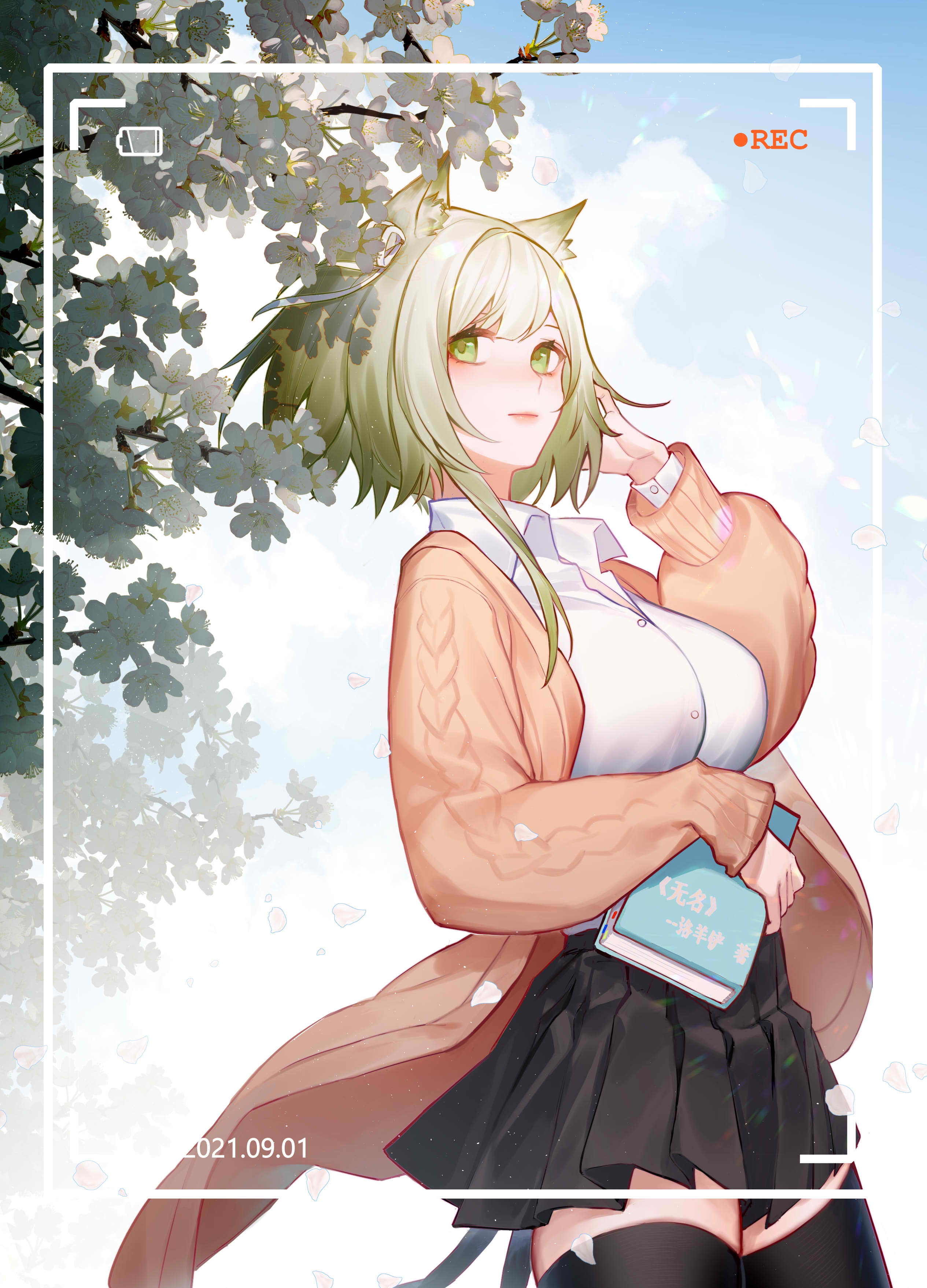 [Pixiv精选] 宽松得可爱。宽松毛衣插画特辑(图2)