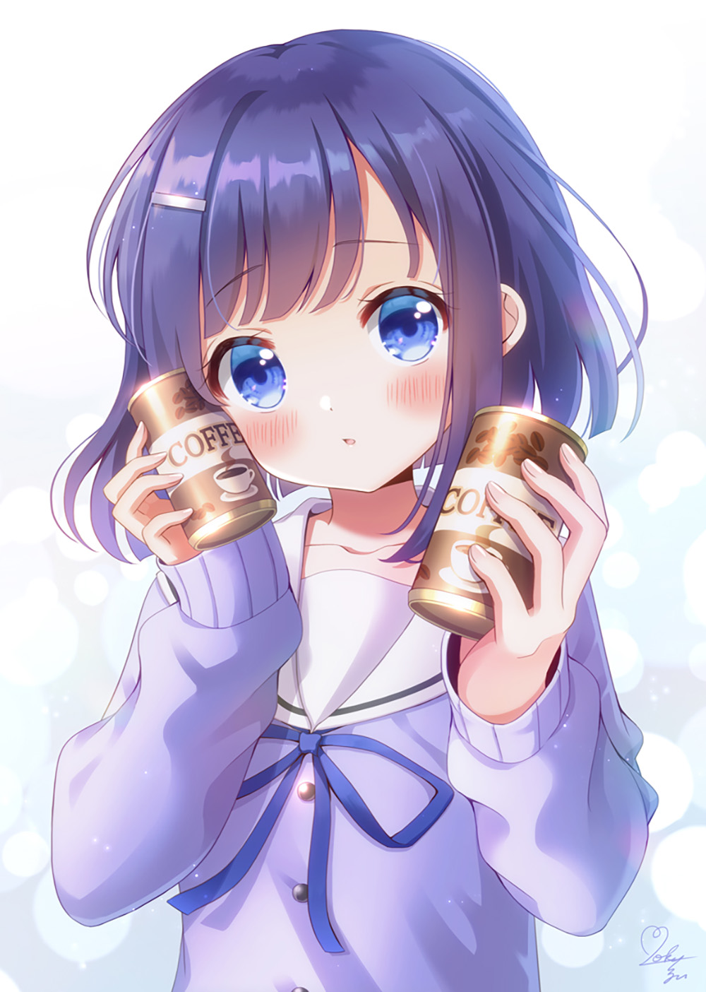 [Pixiv精选] 小憩一会儿。热饮插画特辑(图2)