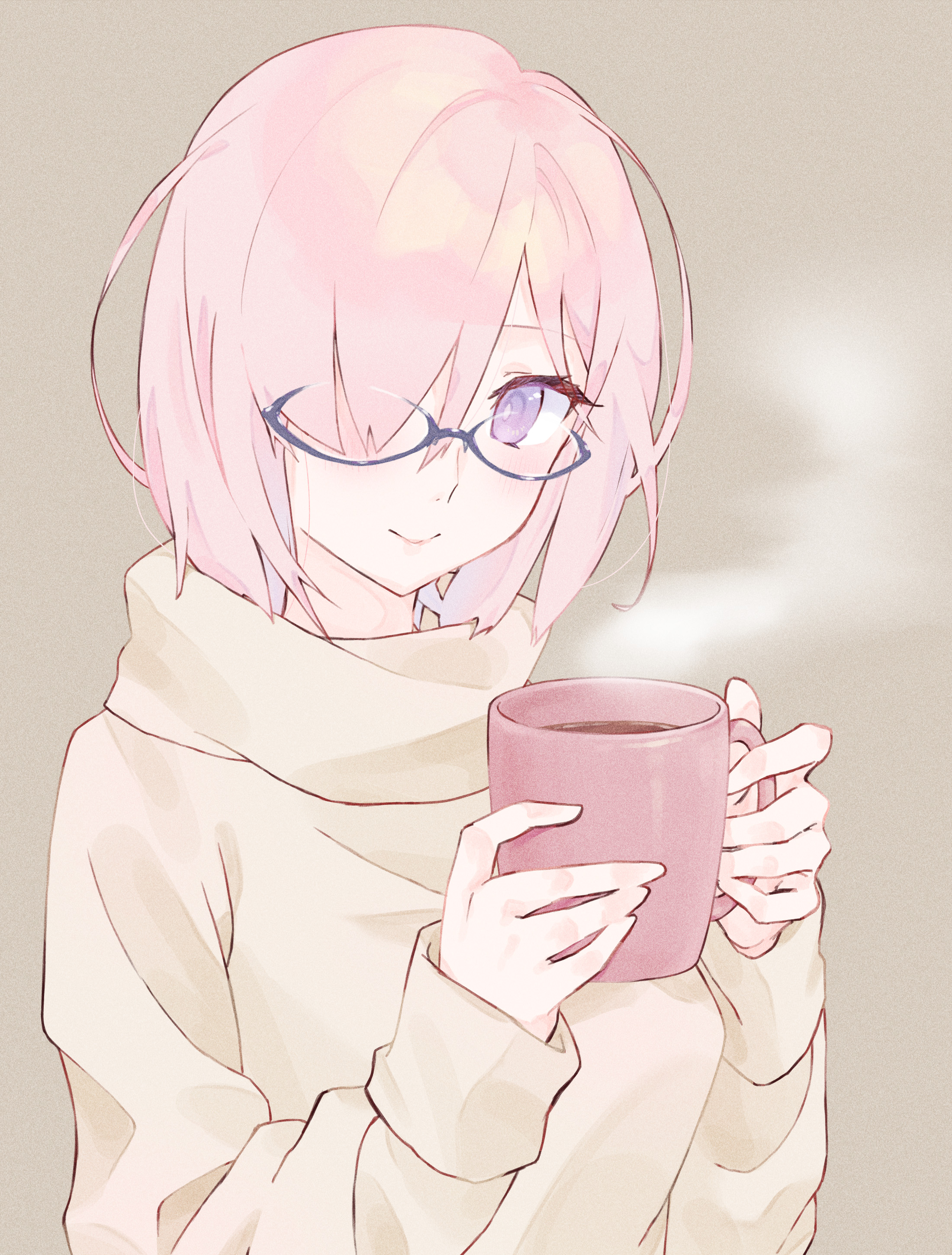 [Pixiv精选] 小憩一会儿。热饮插画特辑(图4)