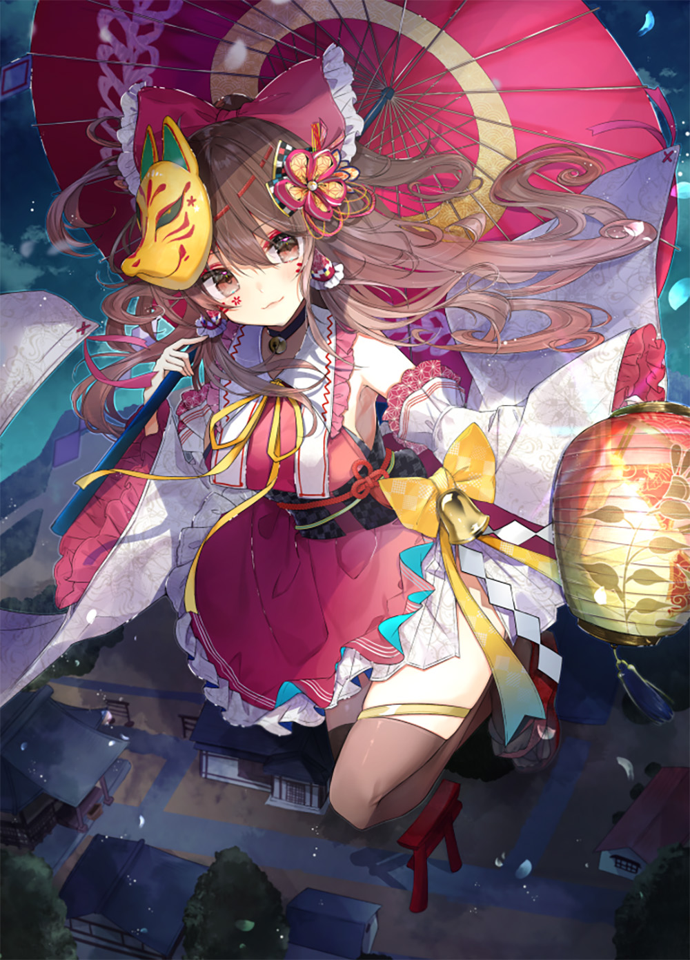 [Pixiv精选] 可爱的和风袜♡过膝足袋插画特辑(图3)