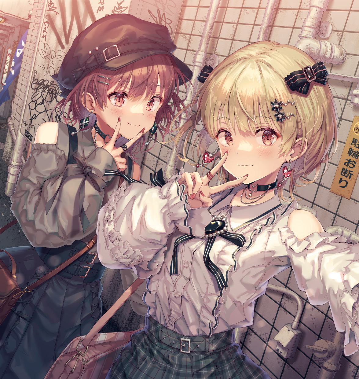 [Pixiv精选] 摆出最迷人的表情♡自拍插画特辑(图6)