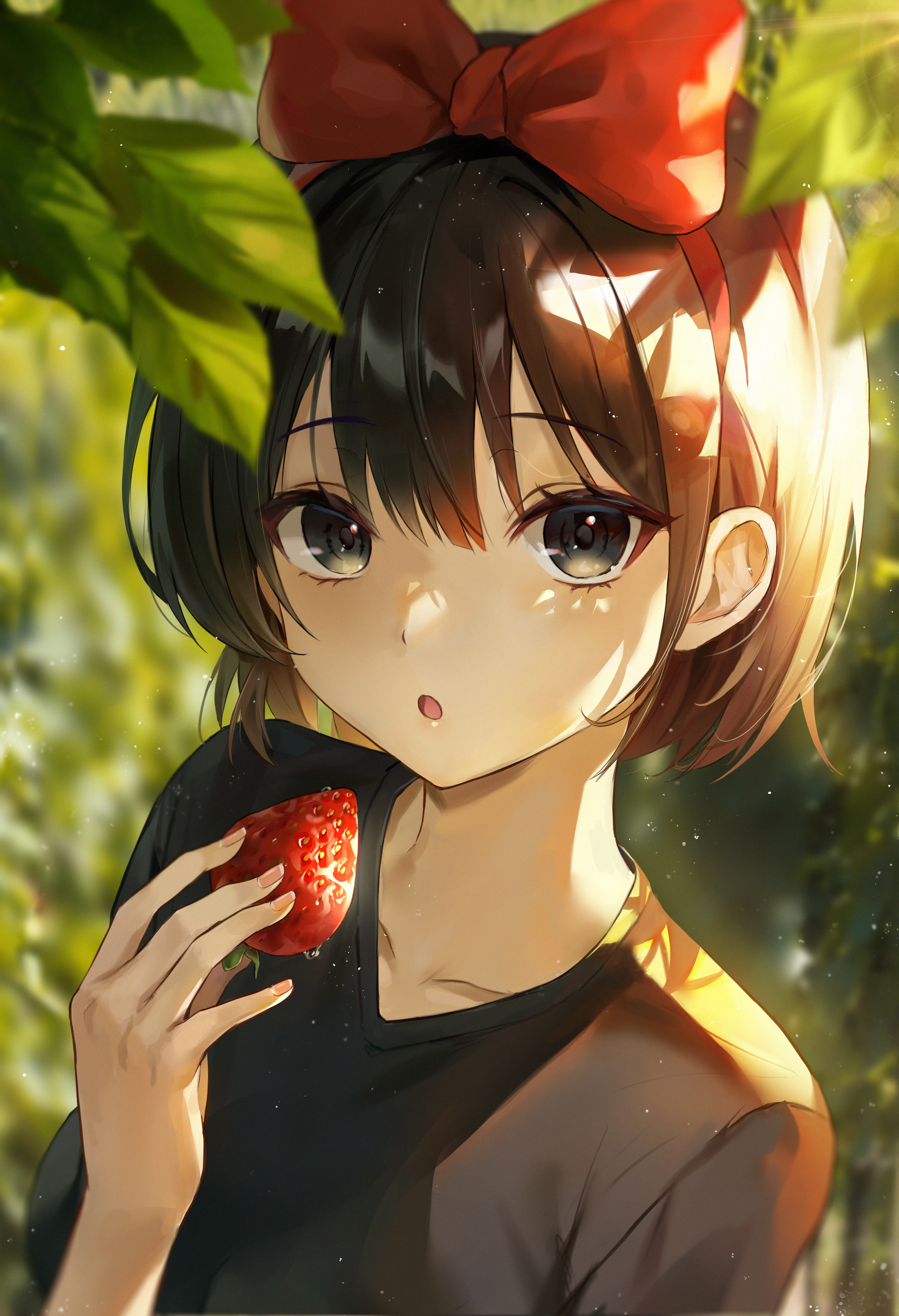 [Pixiv精选] 轻轻地系起来♡蝴蝶结女子插画特辑(图4)