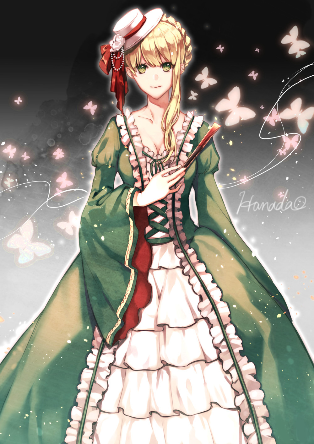 [Pixiv精选] 端庄贤淑又可爱♡皇冠编发插画特辑(图6)