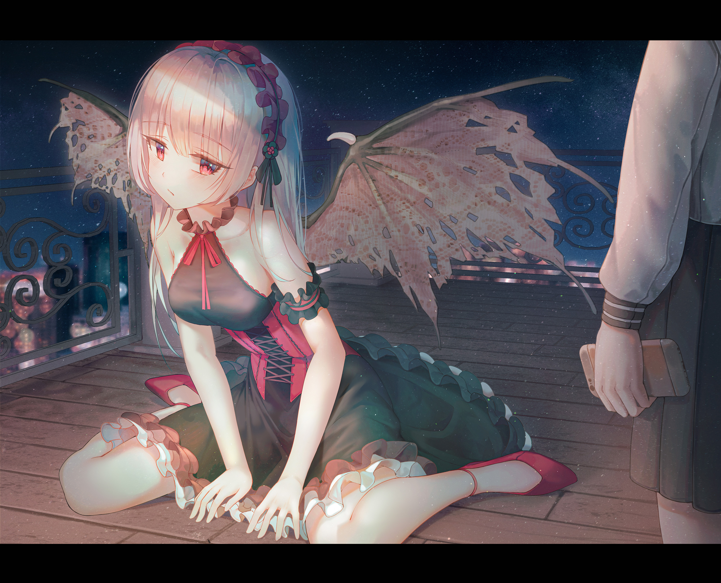 [Pixiv精选] 柔软度与众不同。鸭子坐的女生插画特辑(图2)