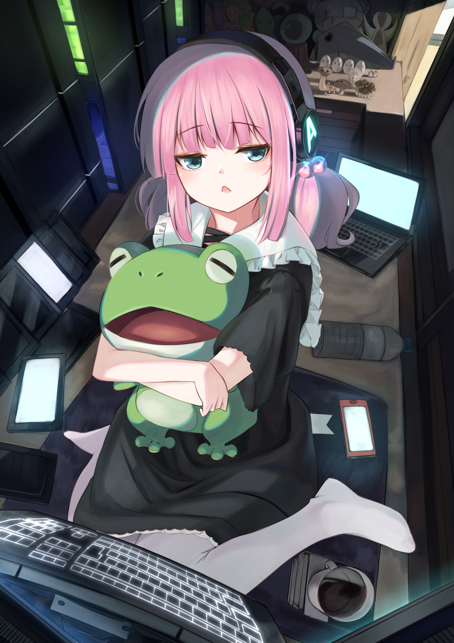 [Pixiv精选] 柔软度与众不同。鸭子坐的女生插画特辑(图3)