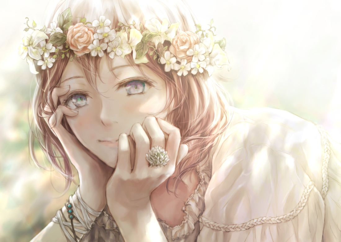 [Pixiv精选] 把可爱编织出来。花冠插画特辑(图4)