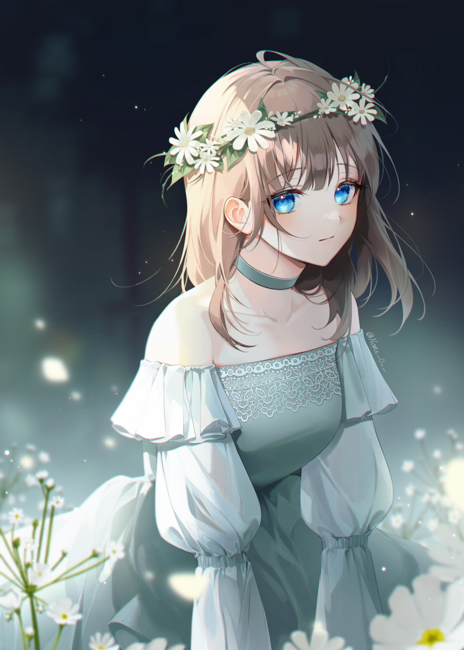 [Pixiv精选] 把可爱编织出来。花冠插画特辑(图3)
