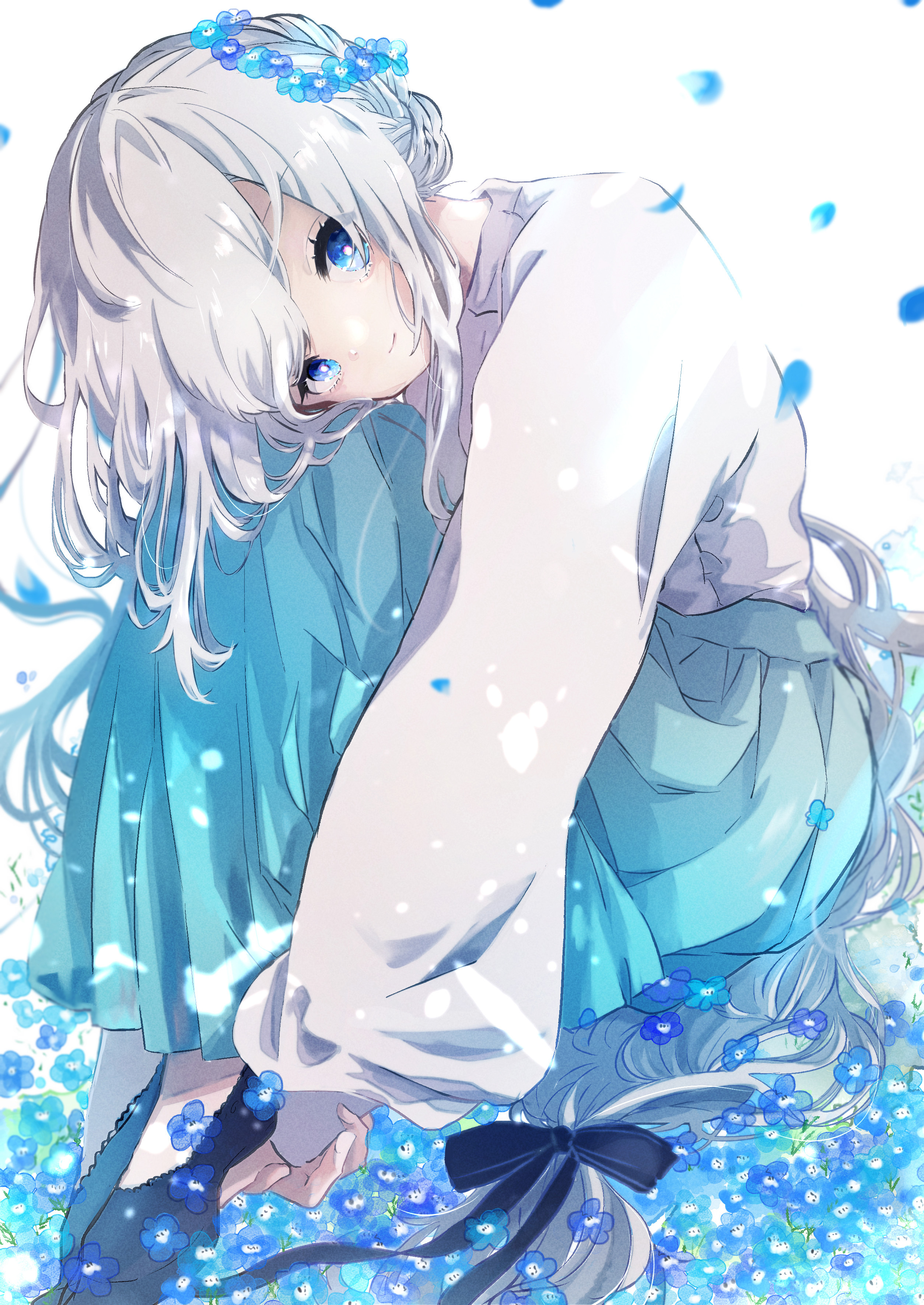 [Pixiv精选] 把可爱编织出来。花冠插画特辑(图6)