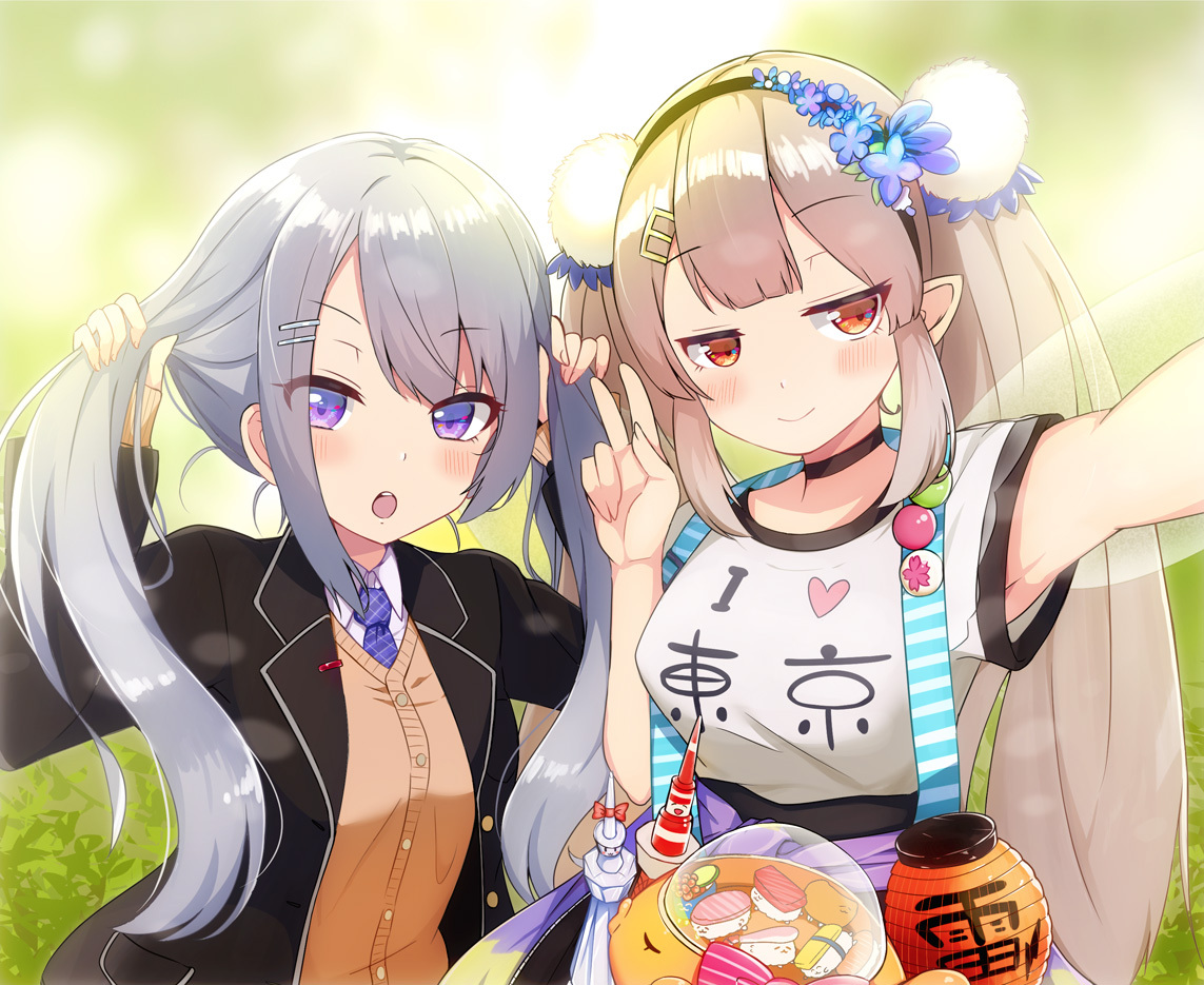 [Pixiv精选] 双手握紧♡手握双马尾的少女特辑(图6)