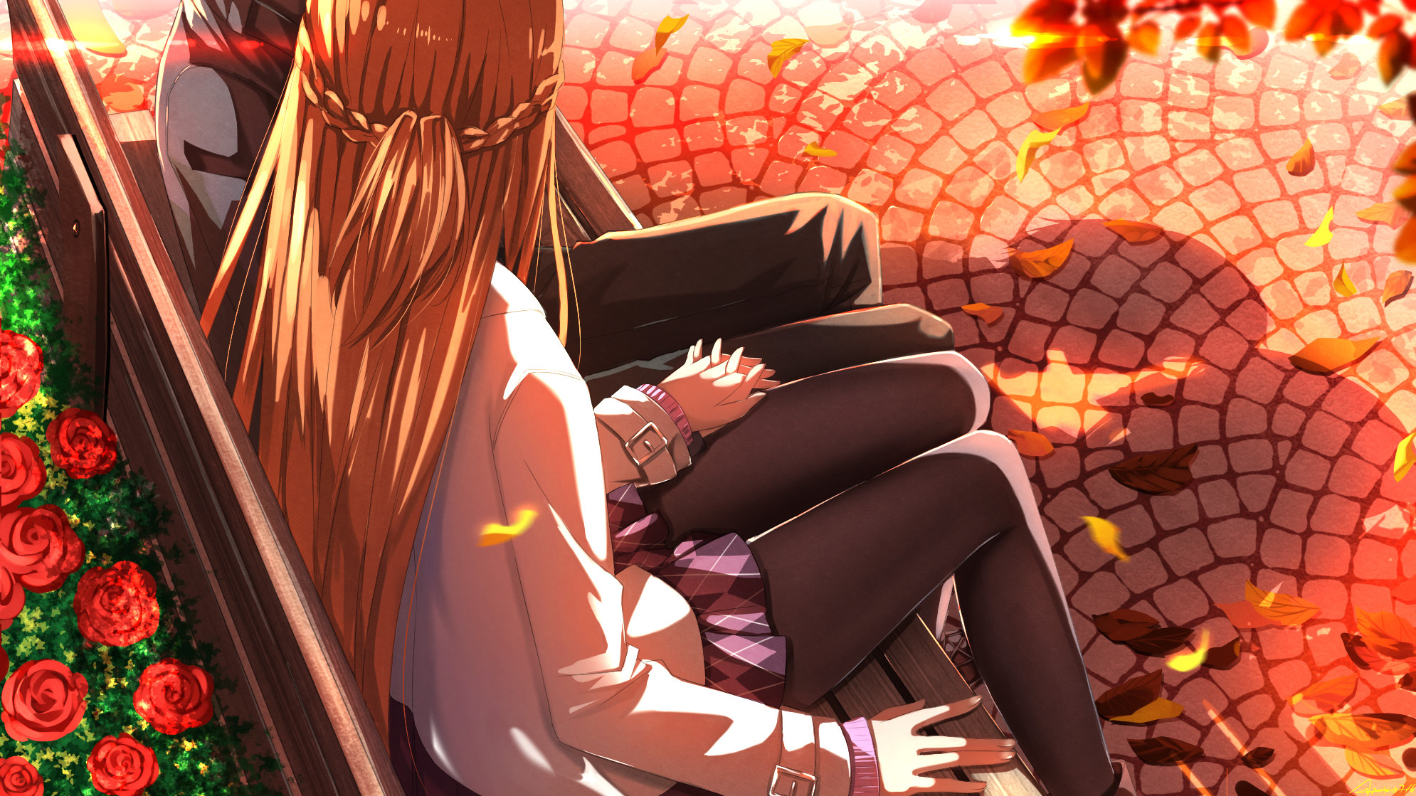[Pixiv精选] 手指交缠在一起♡十指紧扣插画特辑(图7)