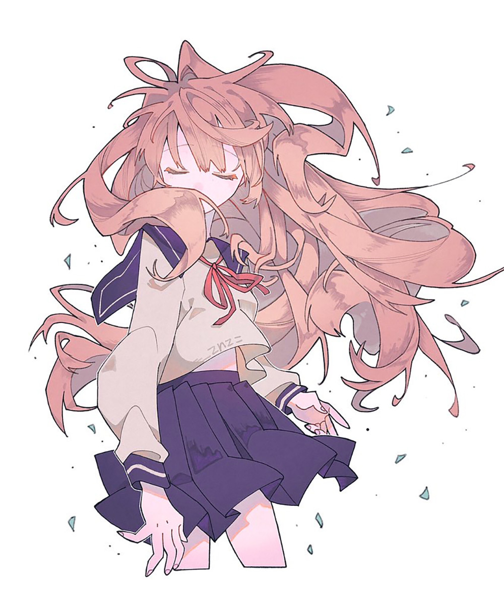 [Pixiv精选] 讨人喜欢的风格♡棕色长发插画特辑(图2)