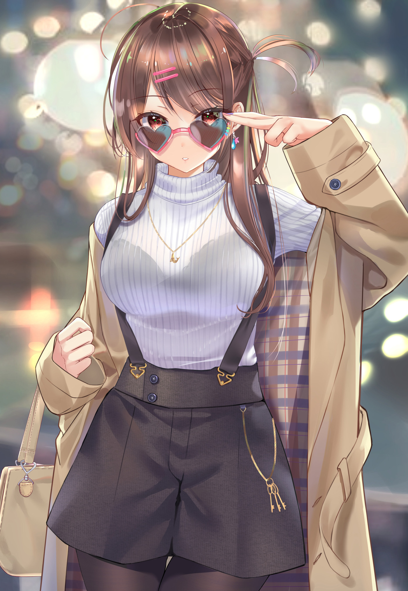 [Pixiv精选] 讨人喜欢的风格♡棕色长发插画特辑(图9)