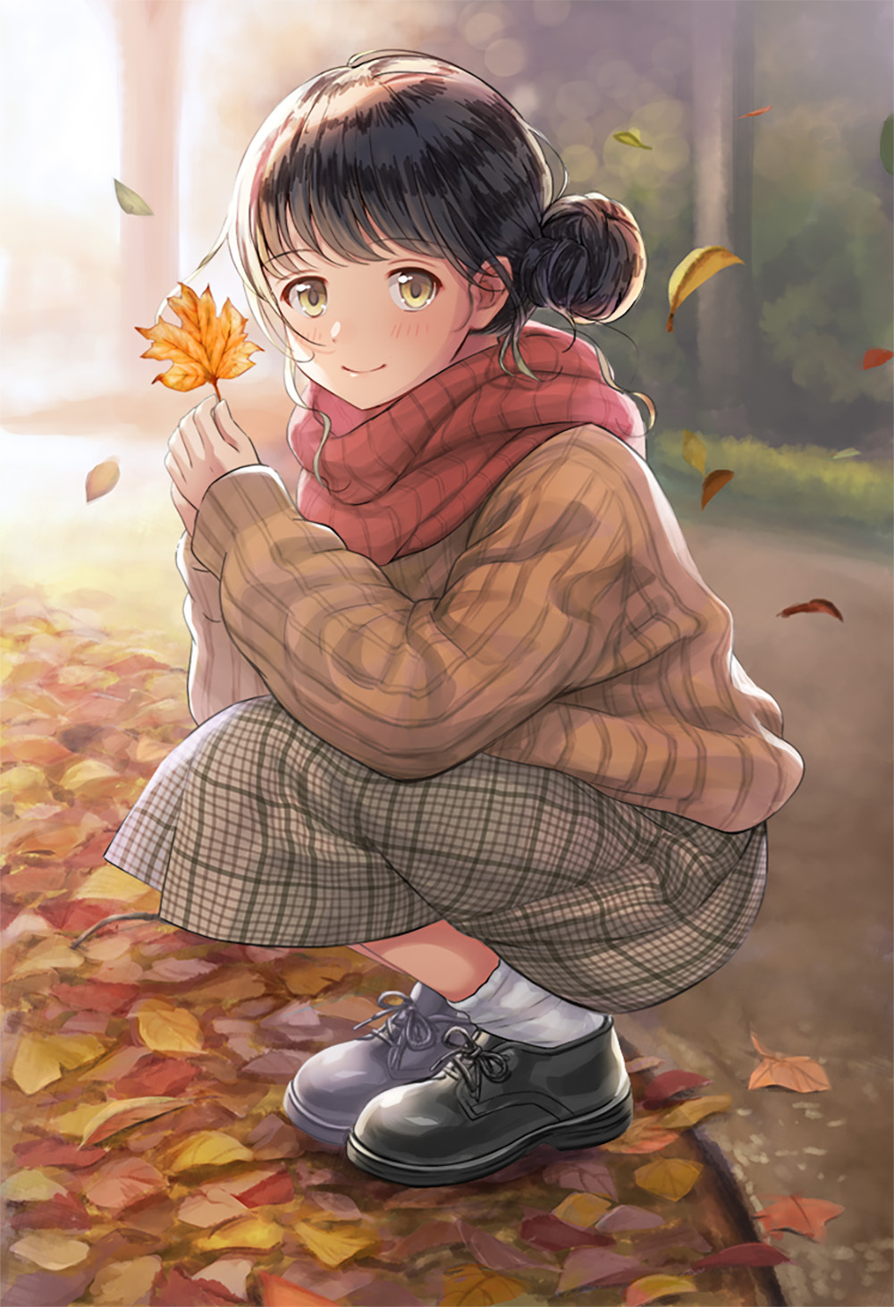 [Pixiv精选] 可爱圆滚滚。丸子头插画特辑(图3)