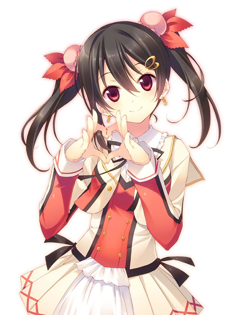 [Pixiv精选] 爱情注入♡“用手比心”的少女特辑(图2)