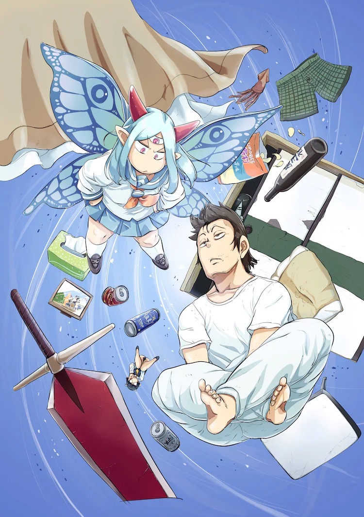 漫画《Lv1 魔王与颓废勇者》宣布将推出电视动画(图3)
