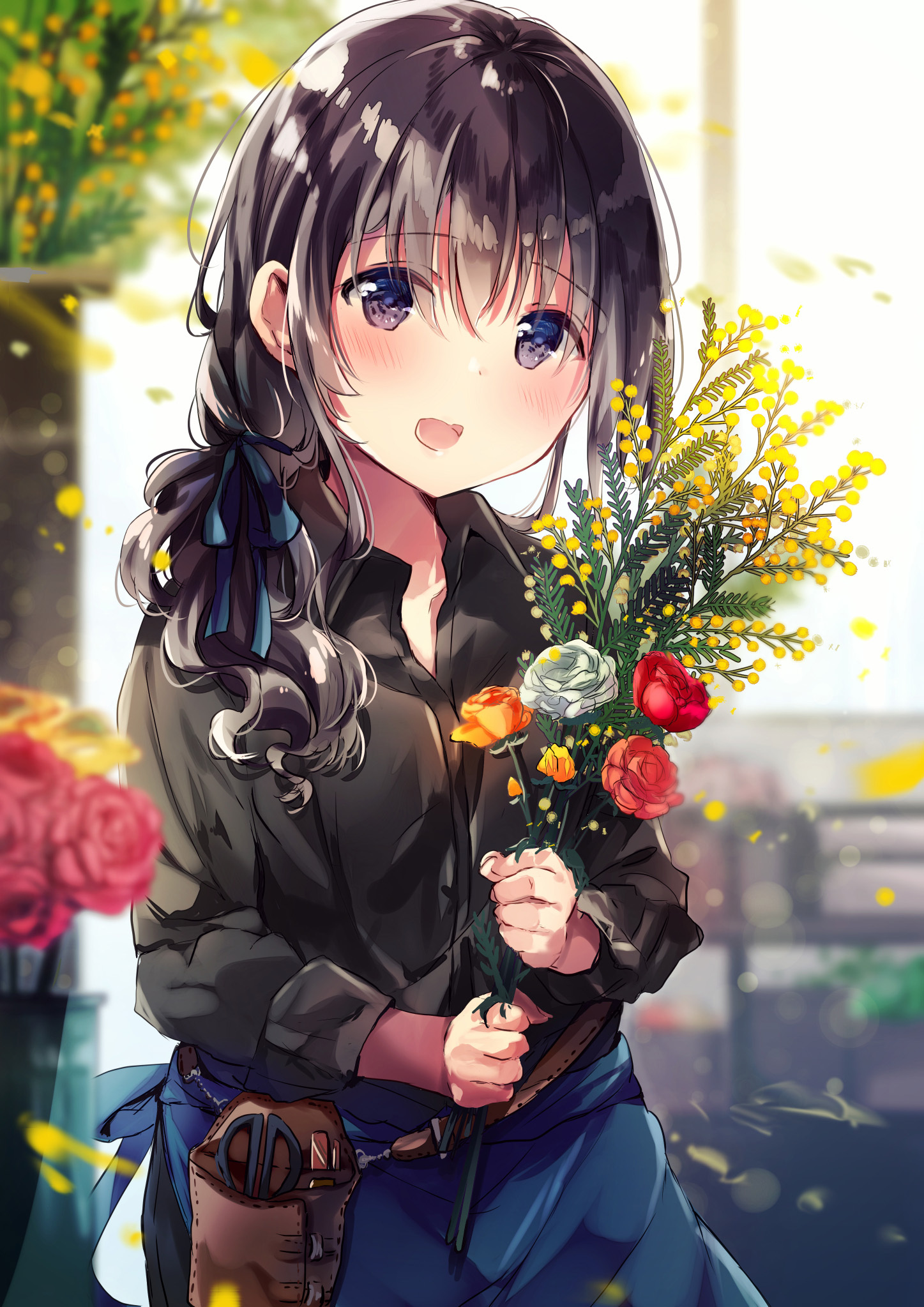 [Pixiv精选] 象征着春天的黄花。黄花含羞草插画特辑(图3)