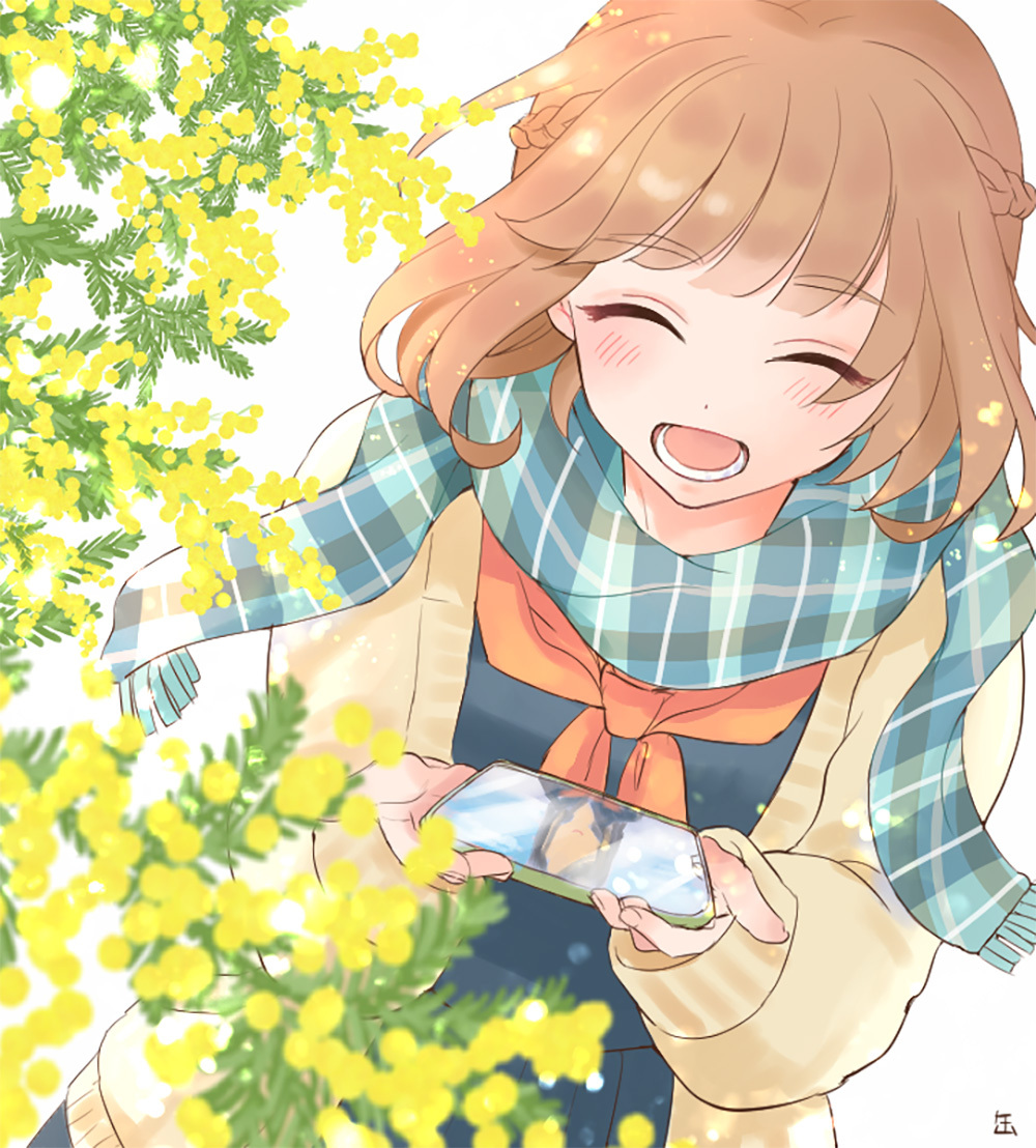 [Pixiv精选] 象征着春天的黄花。黄花含羞草插画特辑(图9)