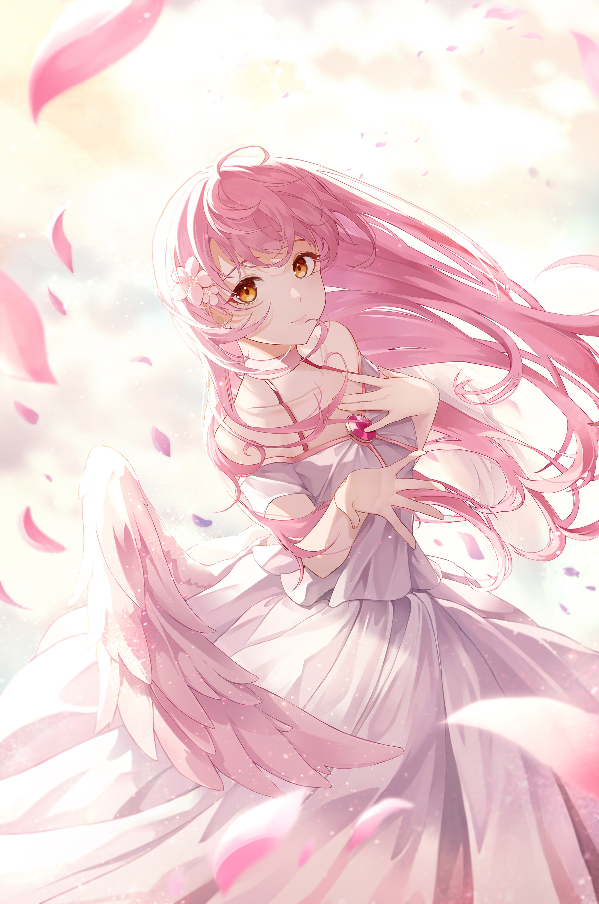 [Pixiv精选] 落英缤纷。花瓣插画特辑(图2)